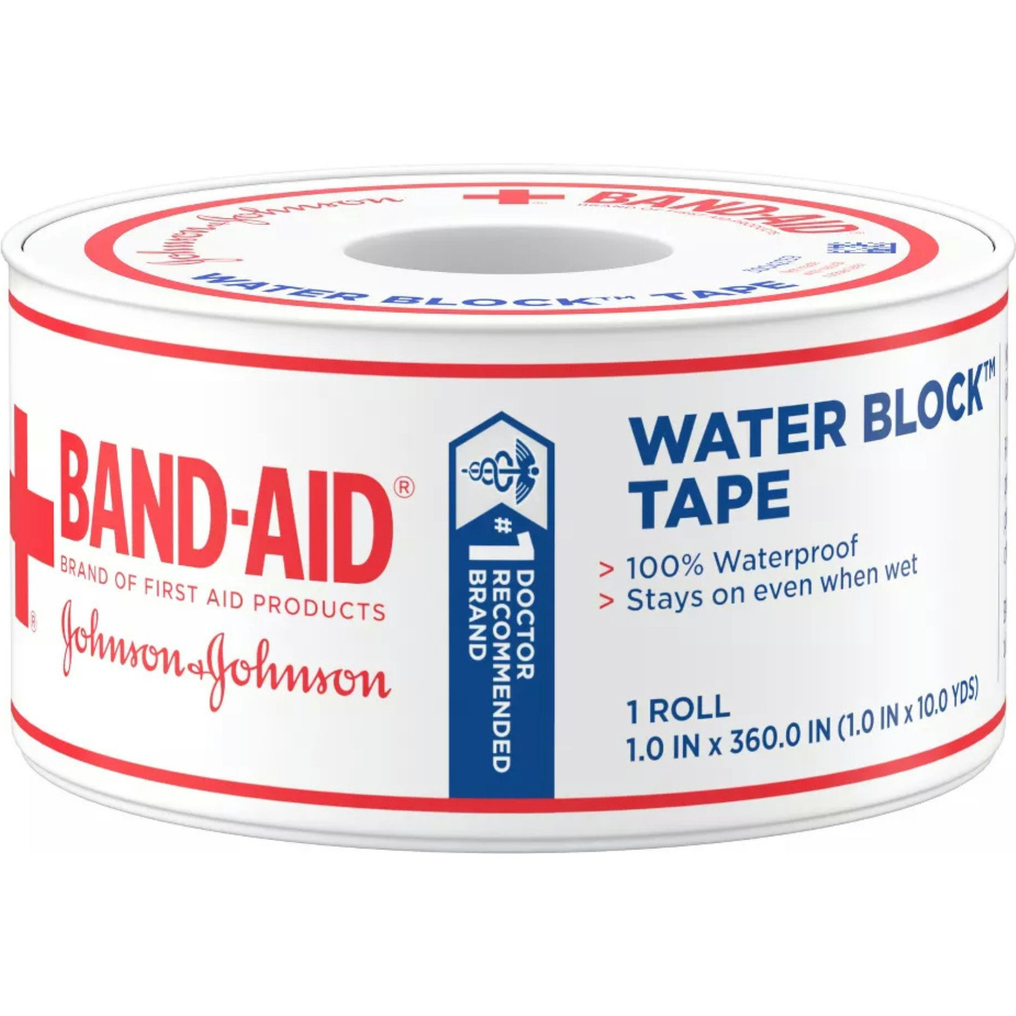 Band-Aid Water Block Waterproof Medical Tape