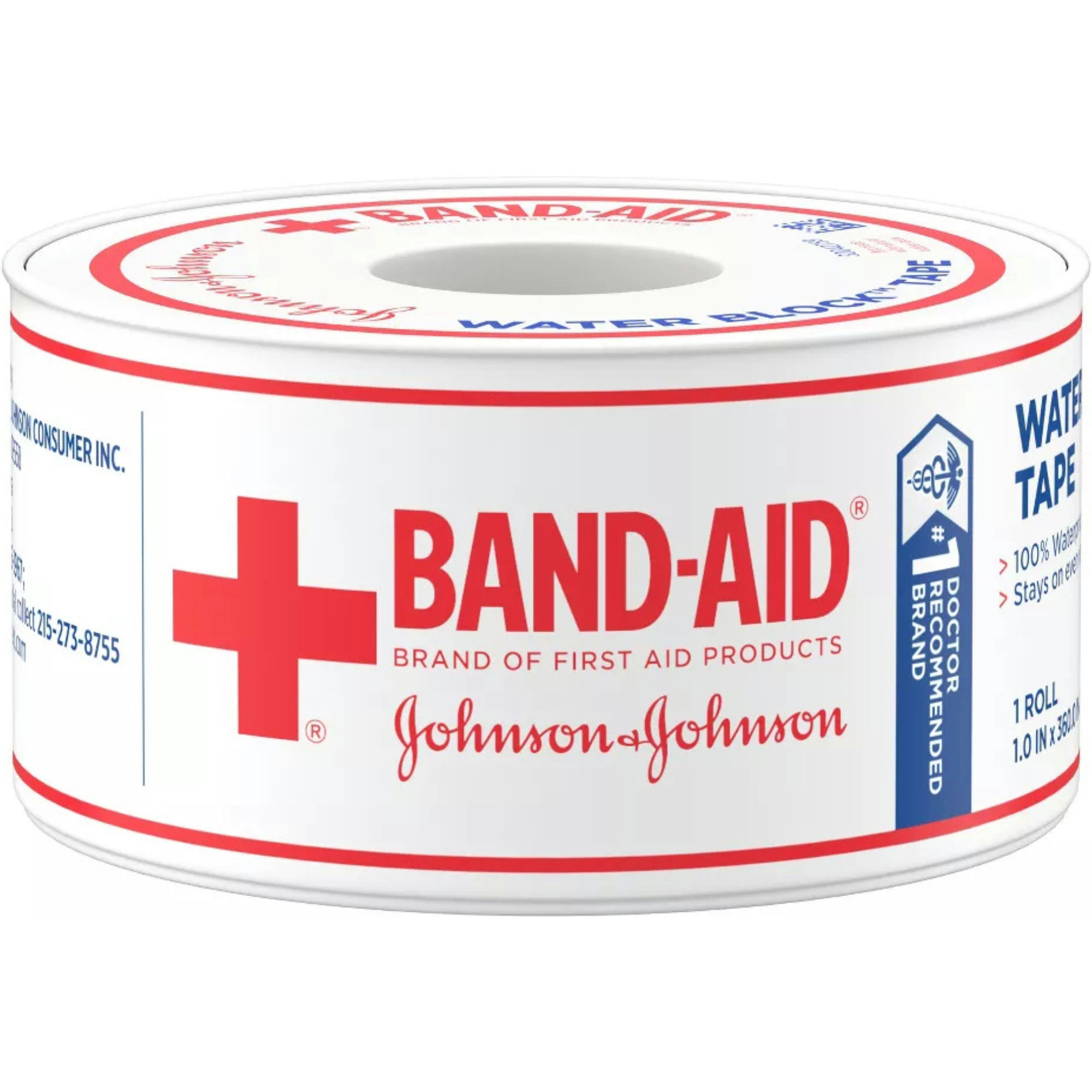 Band-Aid Water Block Waterproof Medical Tape