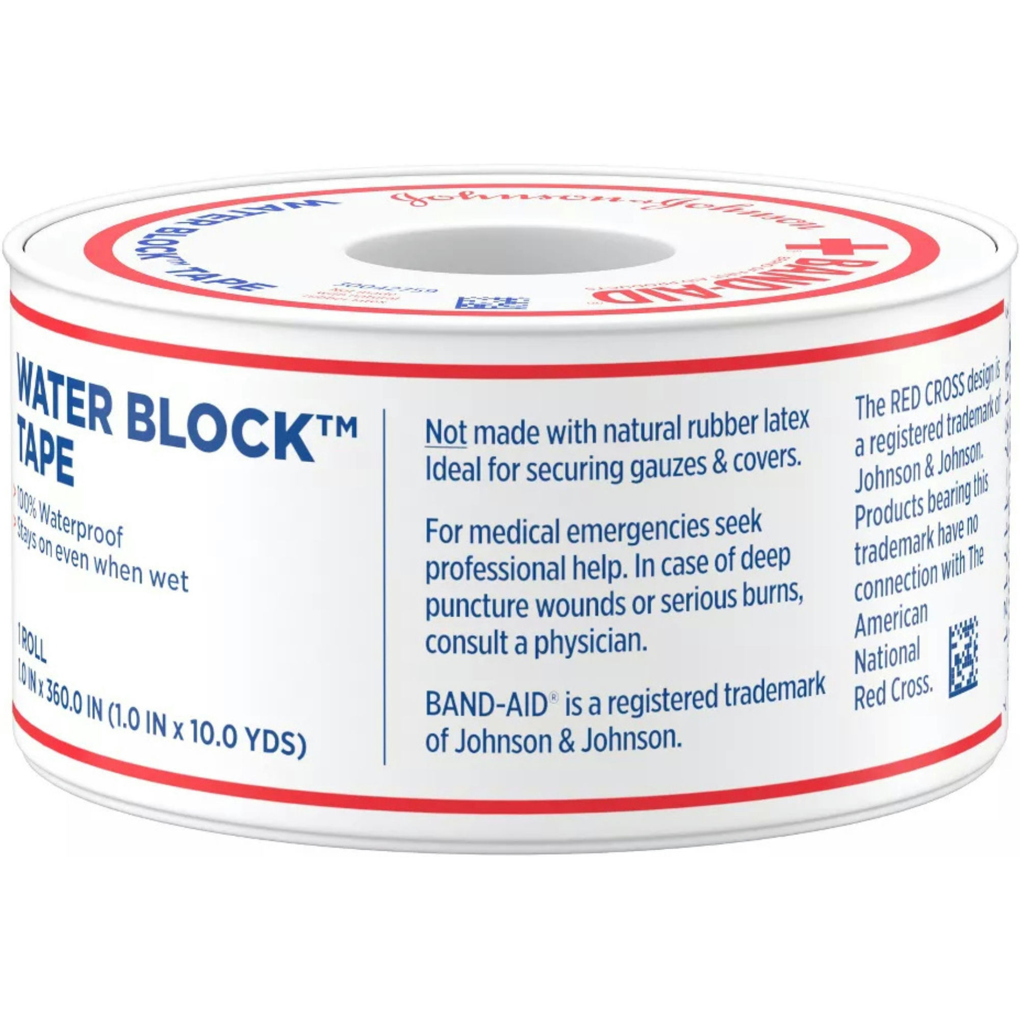 Band-Aid Water Block Waterproof Medical Tape