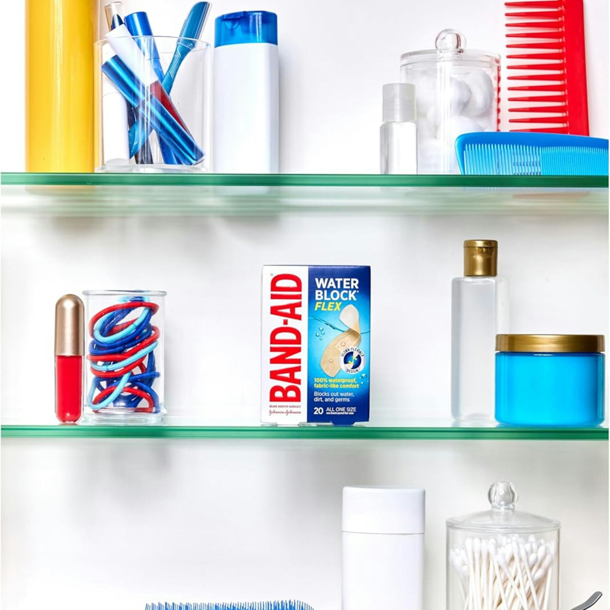 Band-Aid Water Block Flex Adhesive Bandages