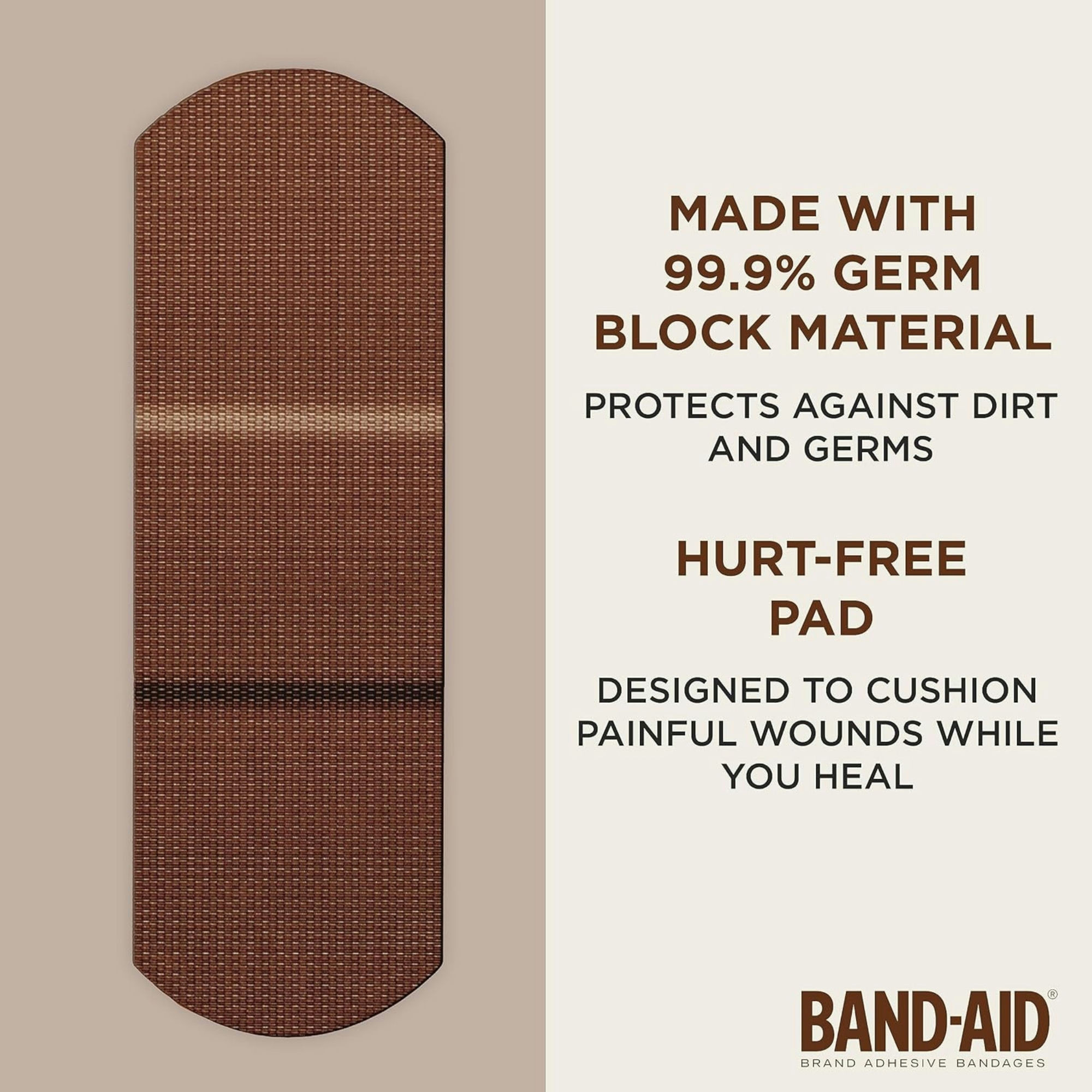 Band-Aid Brand Ourtone Flexible Fabric Adhesive Bandages
