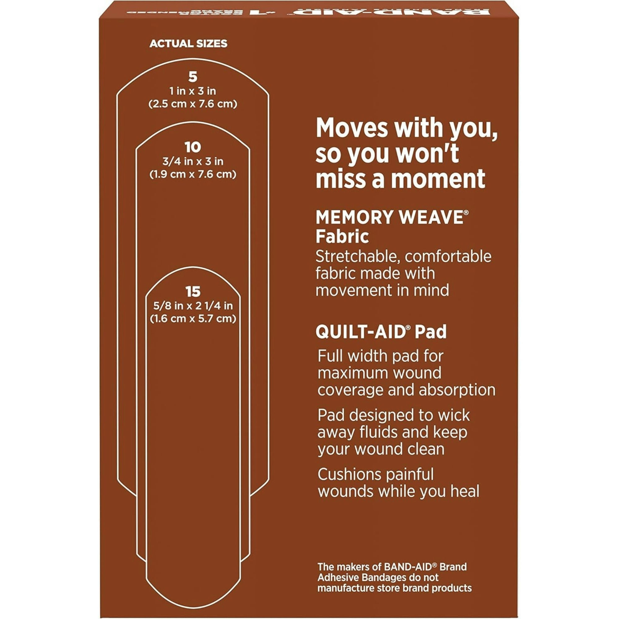 Band-Aid Brand Ourtone Flexible Fabric Adhesive Bandages