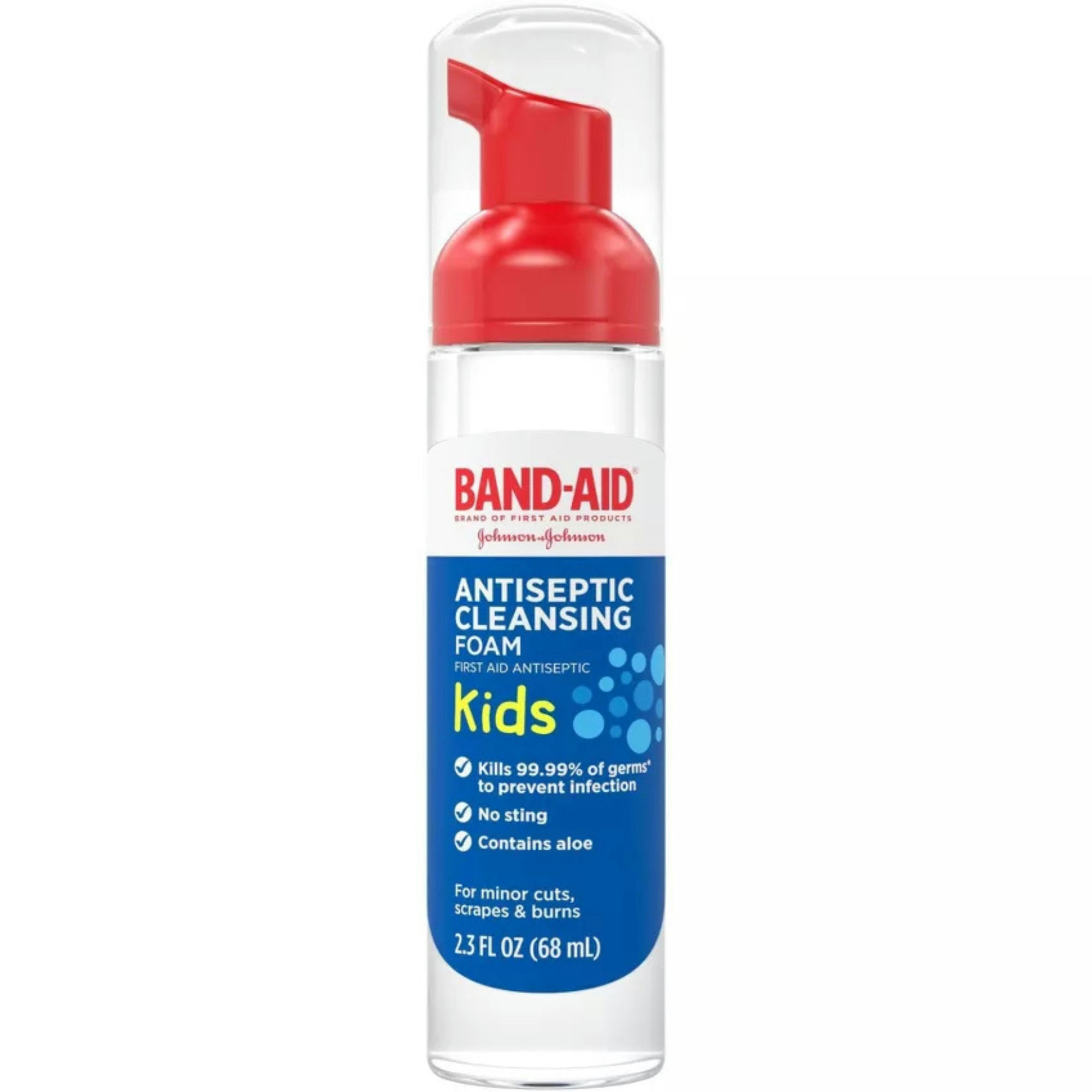 Band-Aid Antiseptic Cleansing Foam For Kids