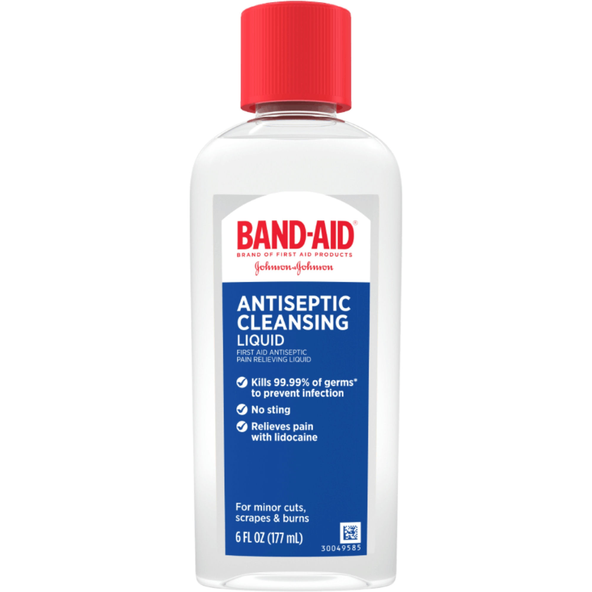 Band-Aid Brand Pain Relieving Antiseptic Cleansing Liquid