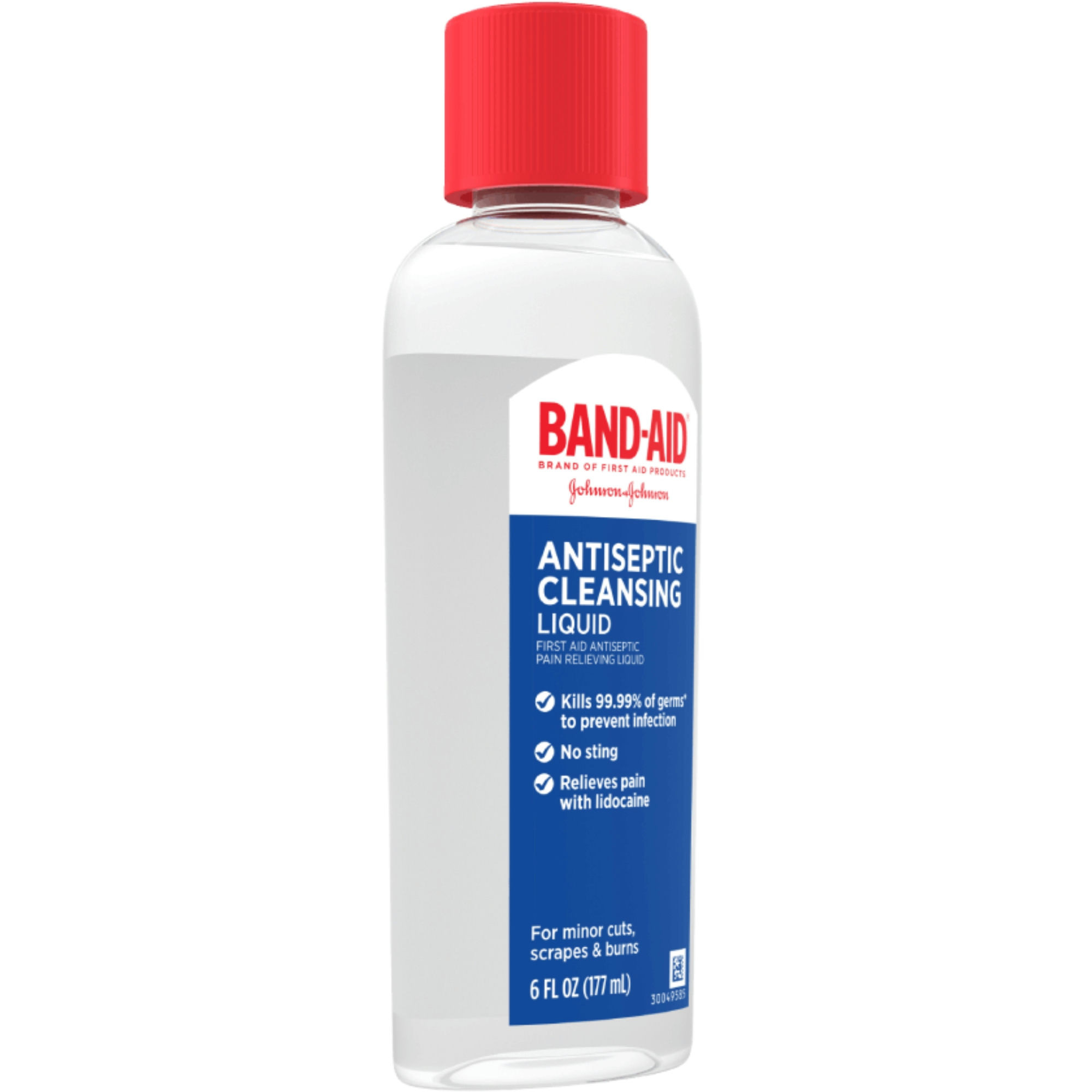 Band-Aid Brand Pain Relieving Antiseptic Cleansing Liquid