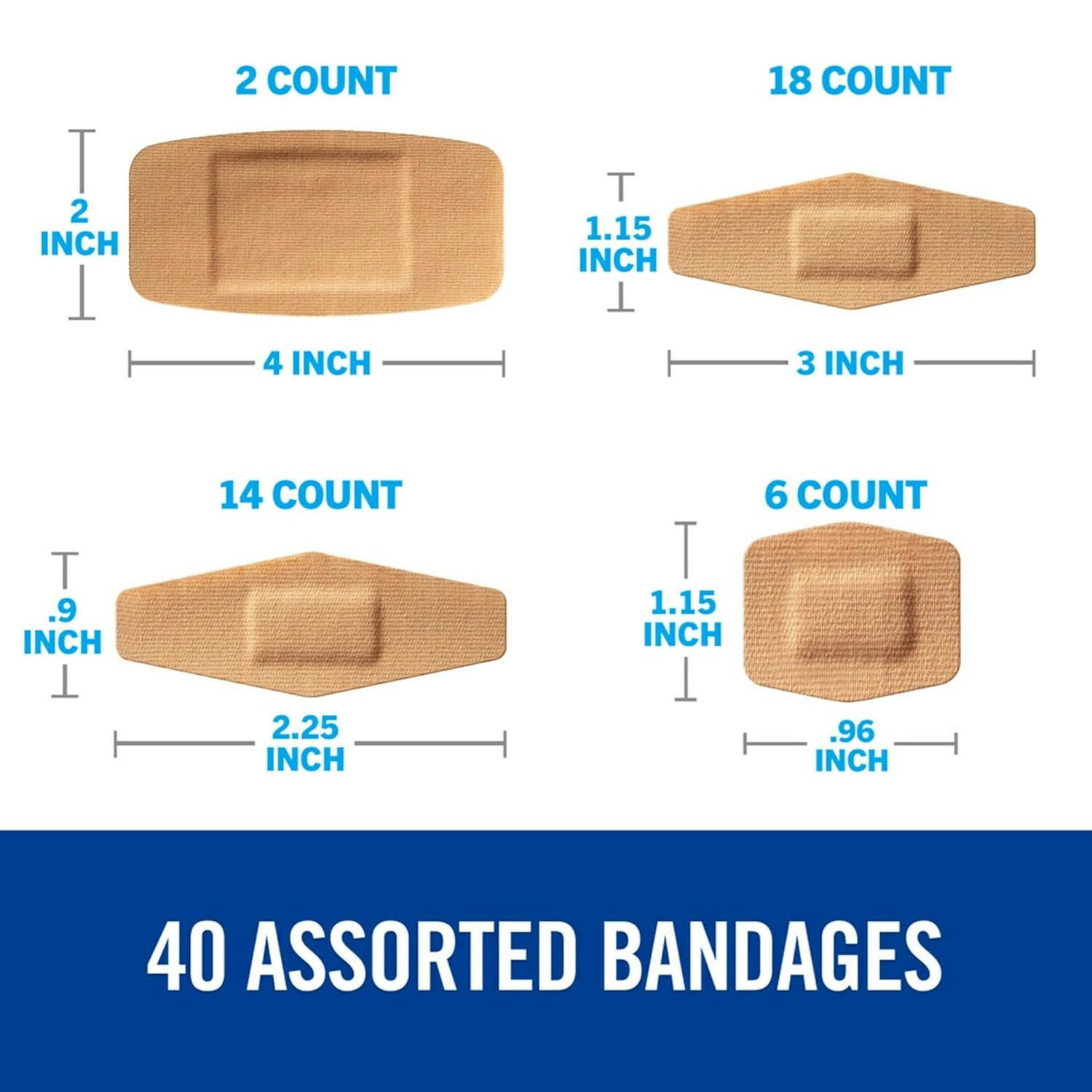 Nexcare DUO Bandages