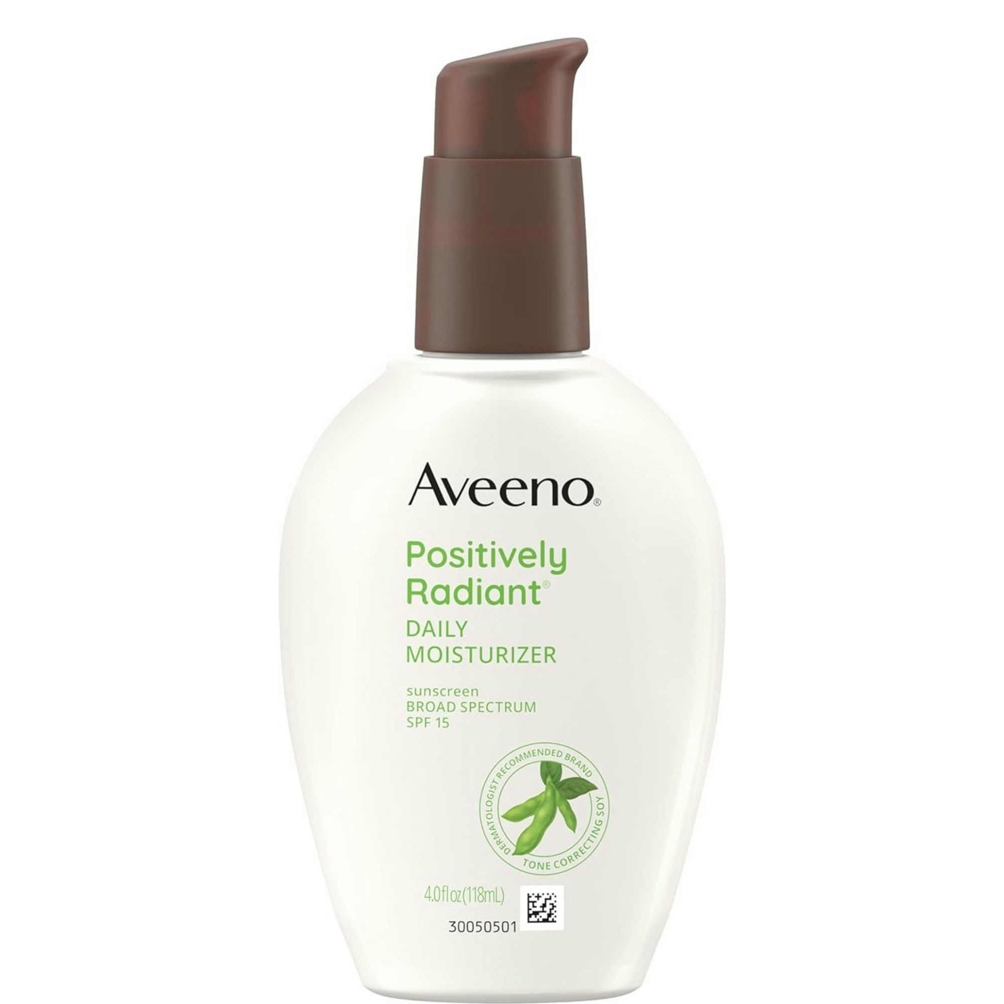 Aveeno Positively Radiant Face Moisturizer Broad Spectrum SPF 15