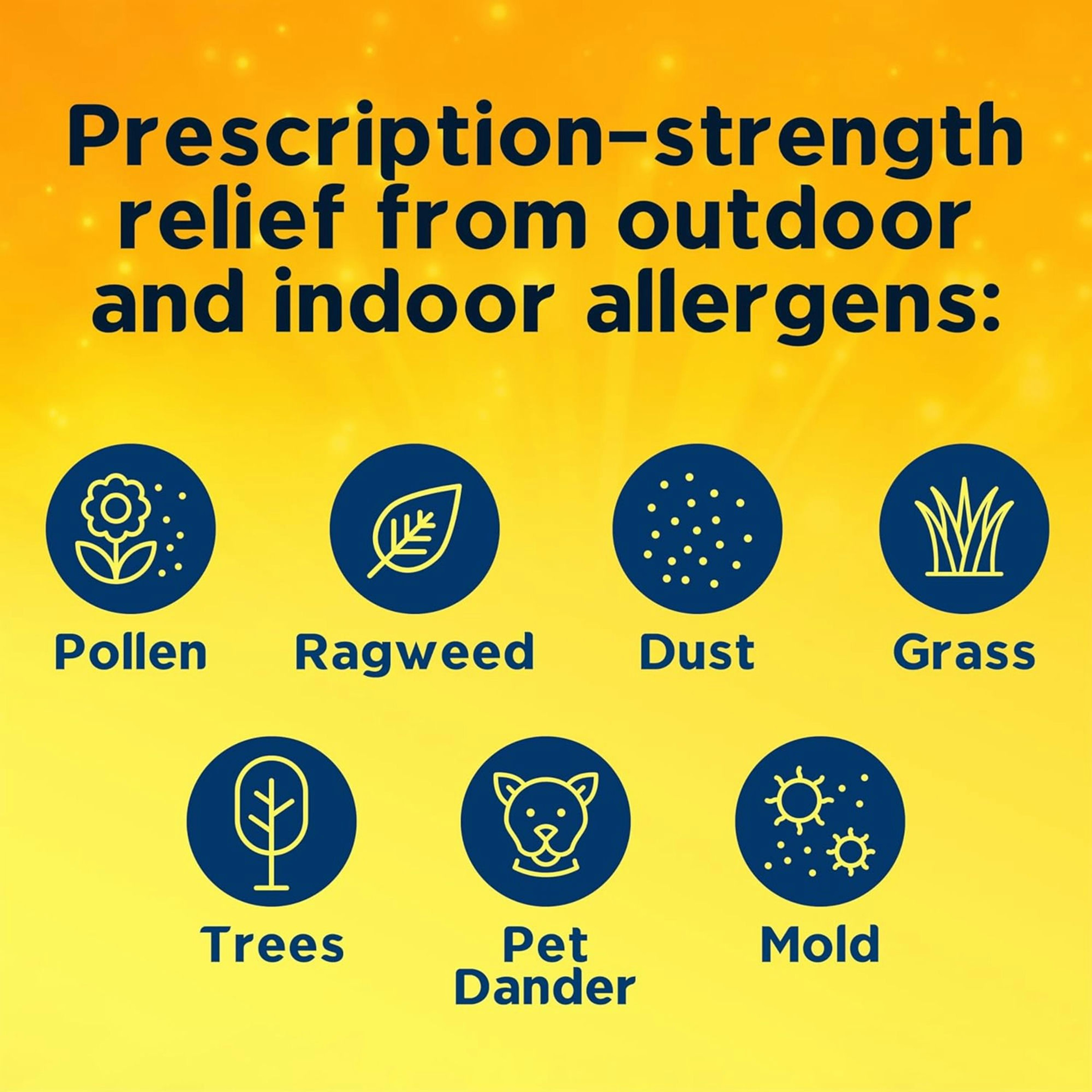 Xyzal Original Prescription Strength 24 Hour Allergy Tablets