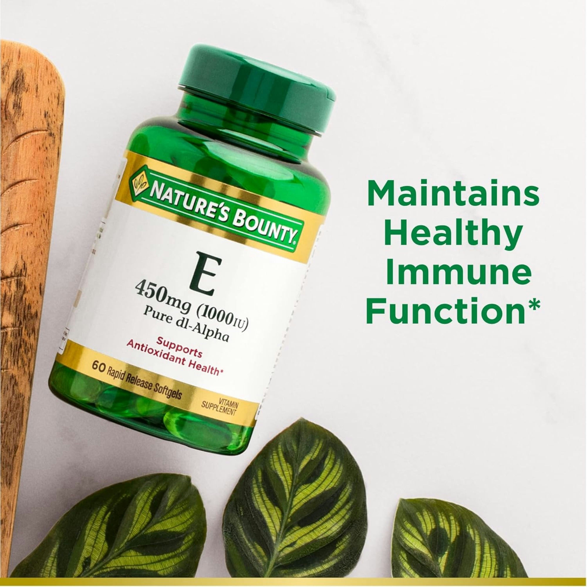 Nature's Bounty Vitamin E Rapid Release Softgels