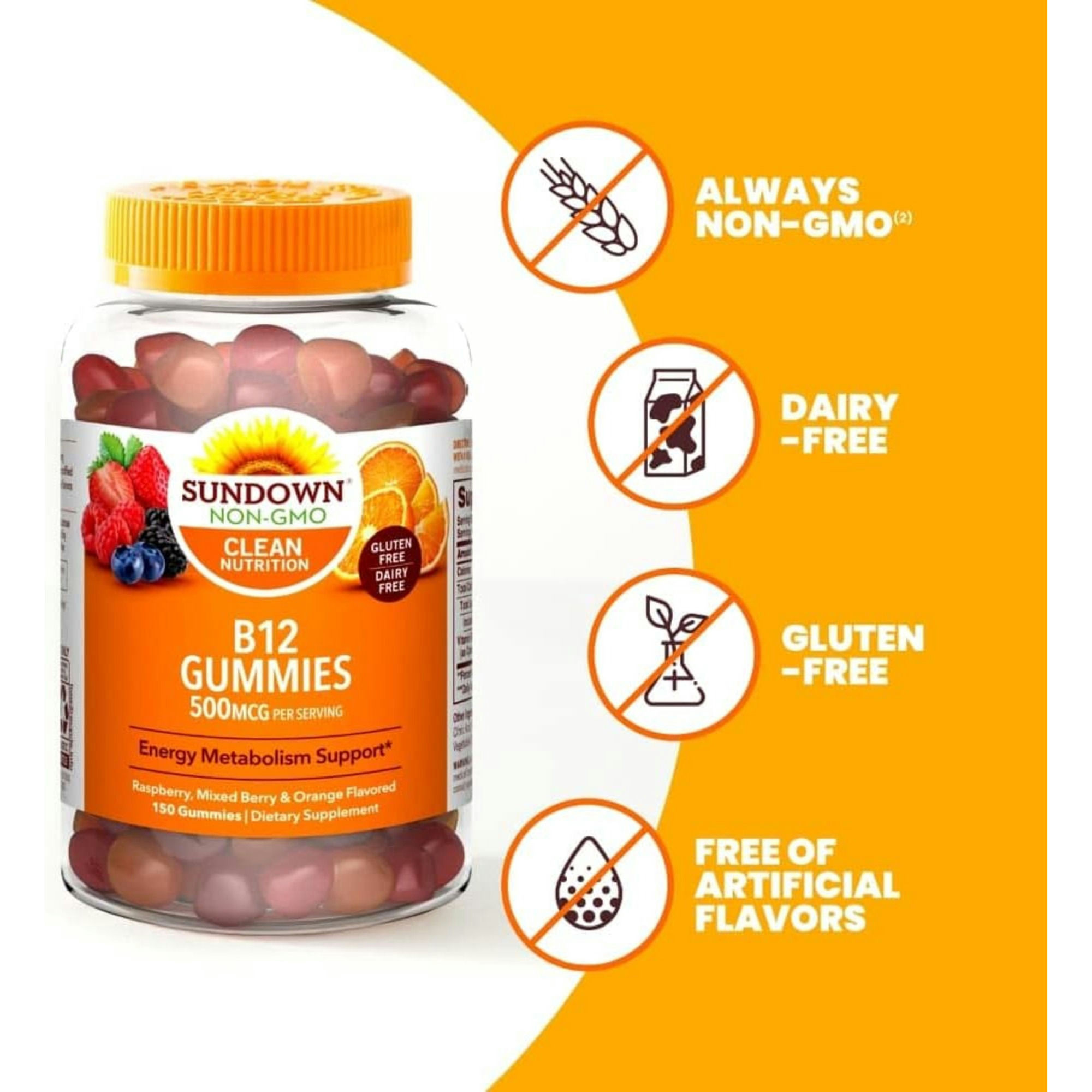 Sundown Naturals Vitamin B-12 Gummies