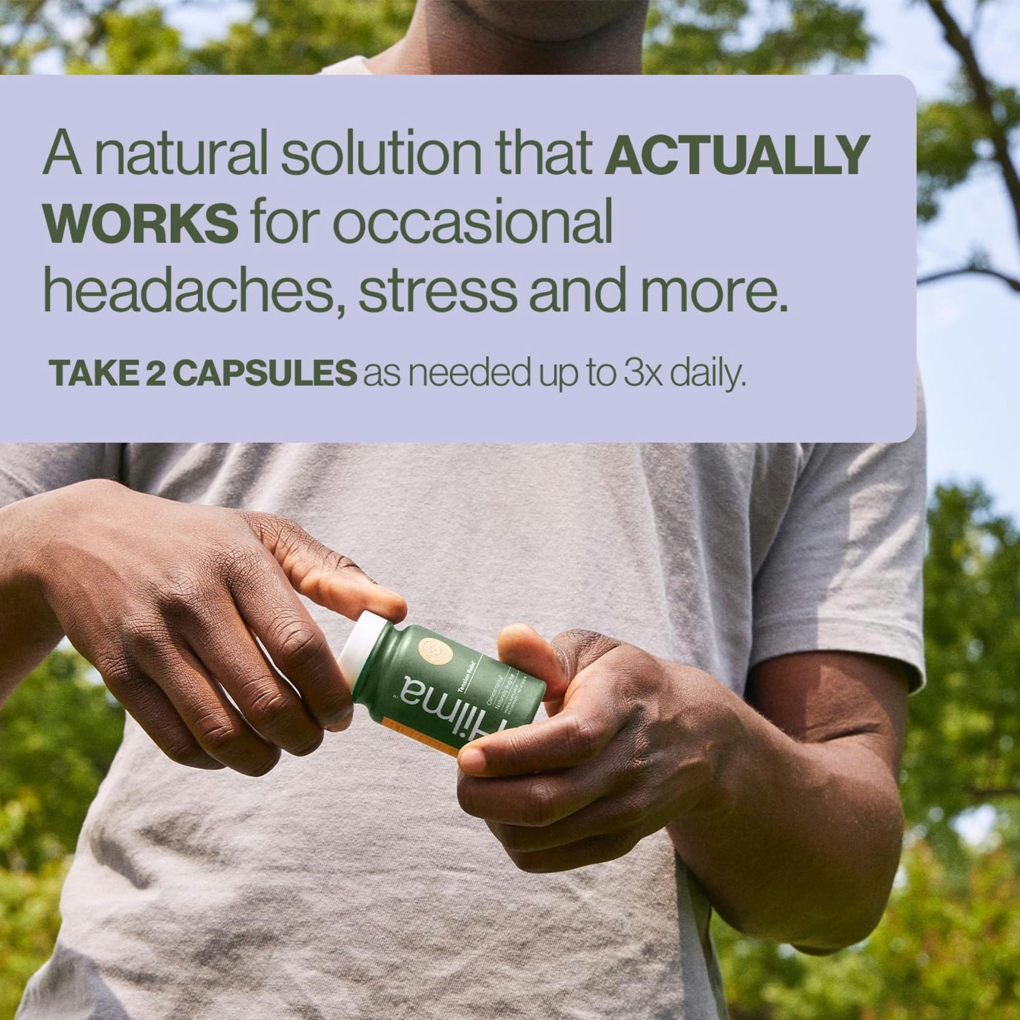 Hilma Tension Relief Herbal Supplement