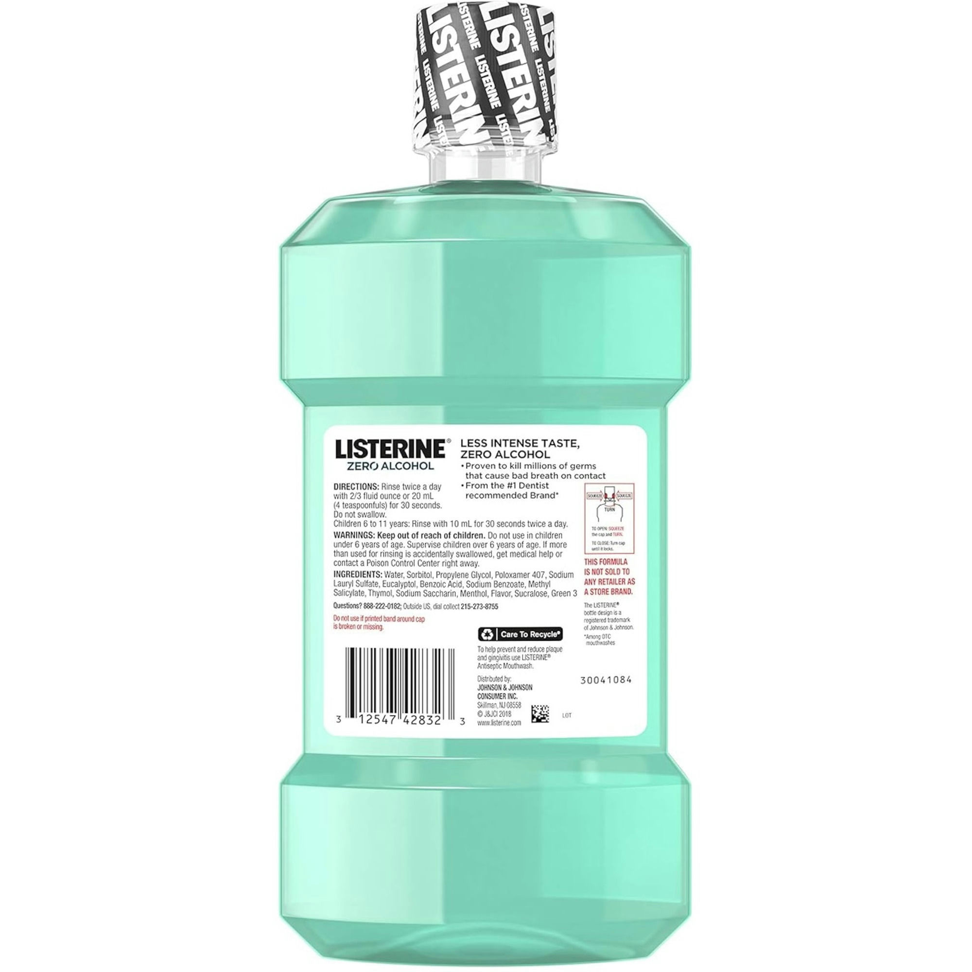 Listerine Zero Alcohol Mouthwash