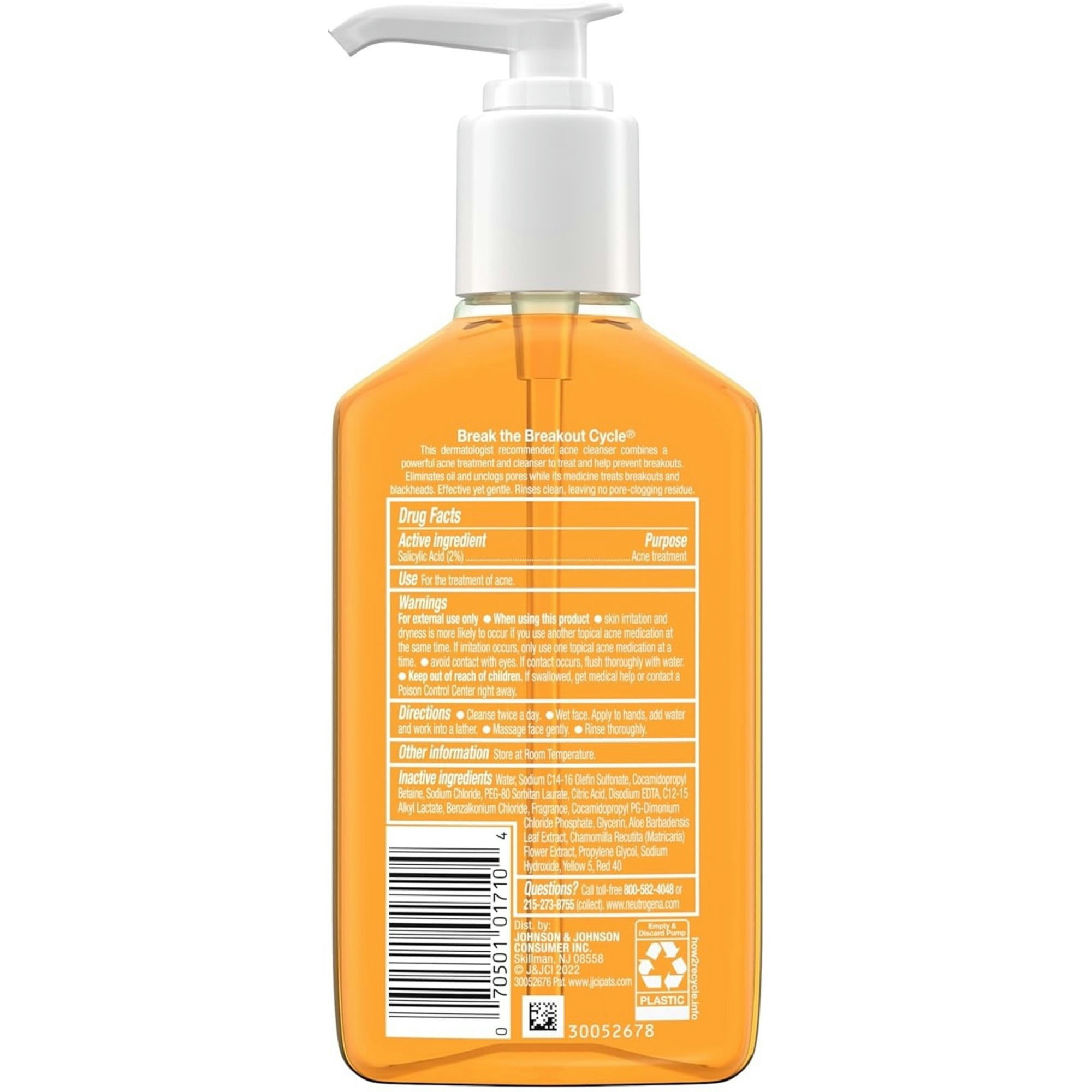 Neutrogena Oil-Free Acne Wash