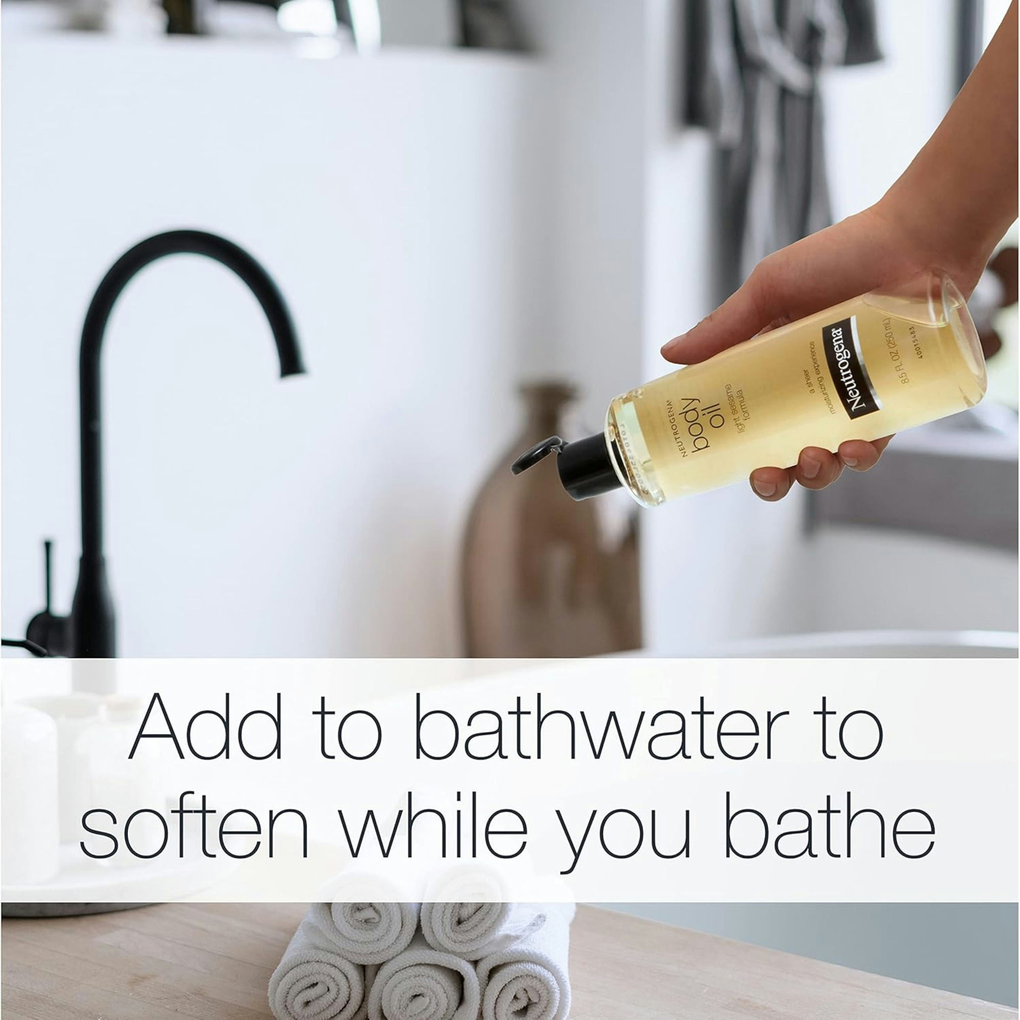 Neutrogena Bath Oil Light Sesame Formula