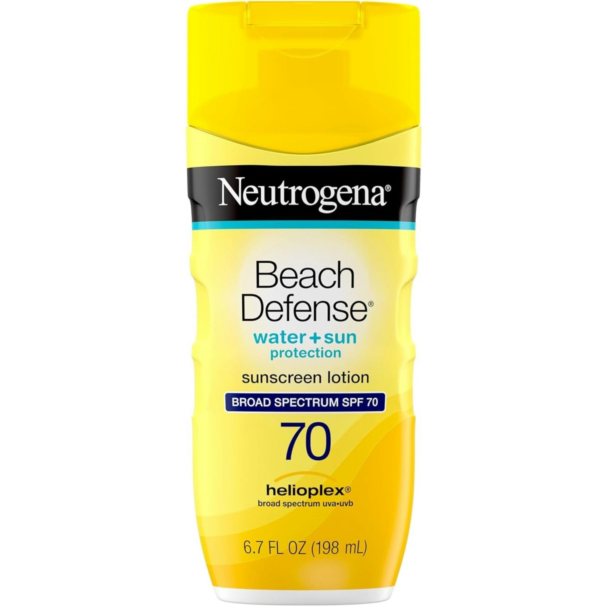 Neutrogena Beach Defense Water Plus Sun Protection Sunscreen Lotion, SPF 70