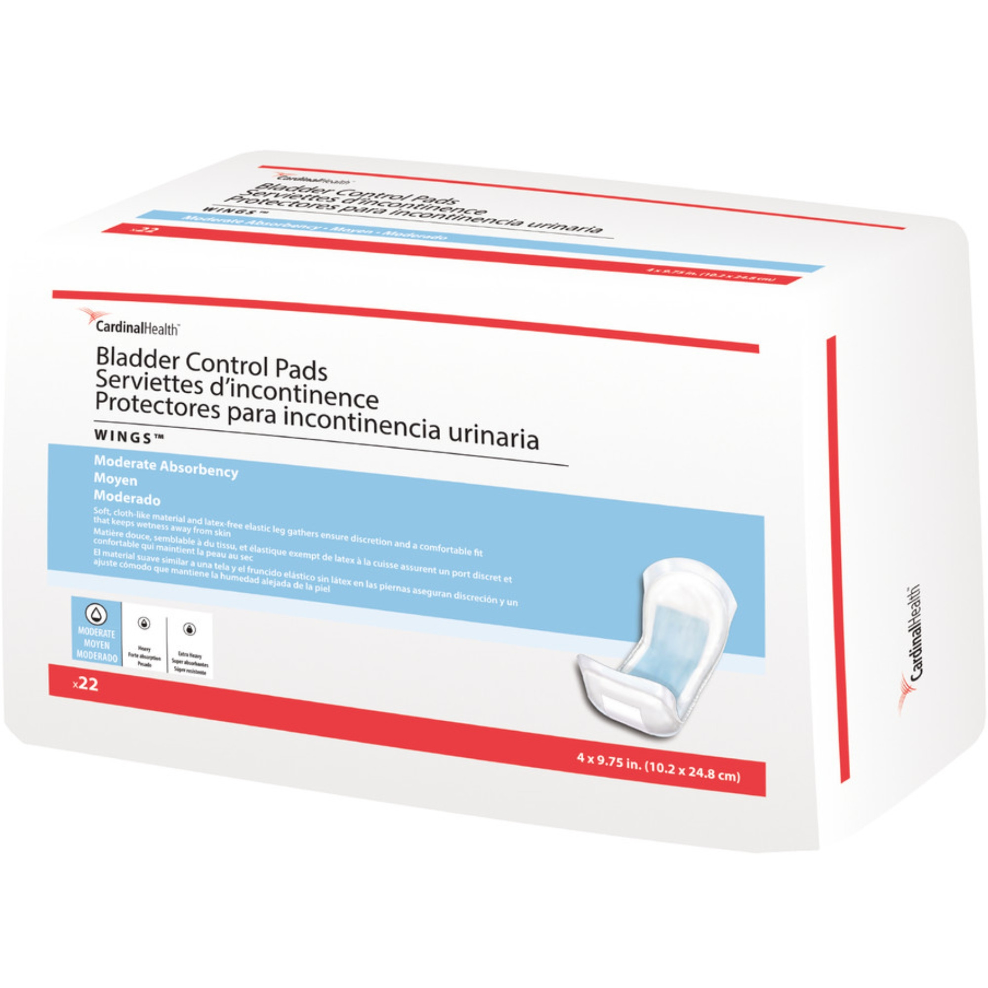 Cardinal Sure Care Pads, Light