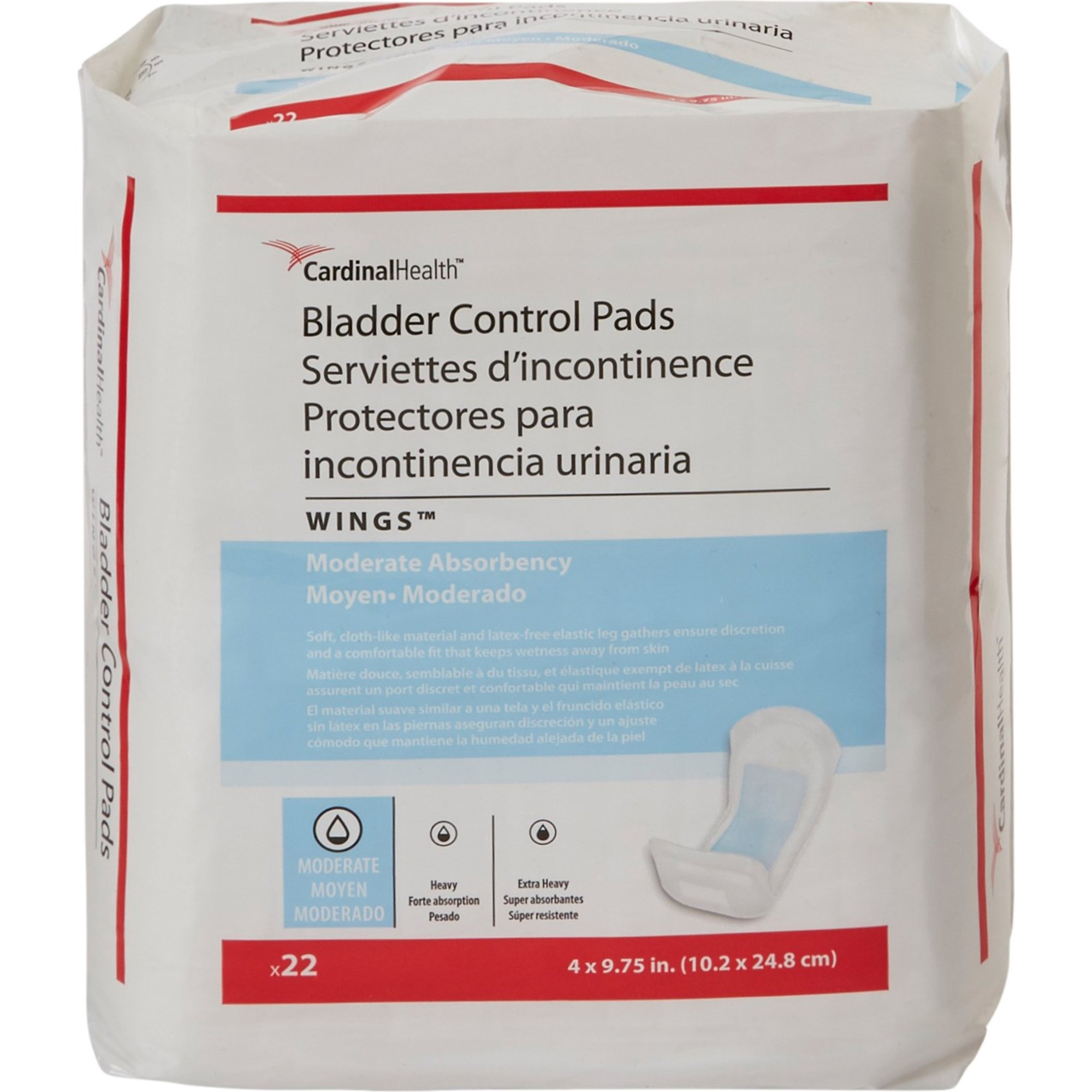 Cardinal Sure Care Pads, Light