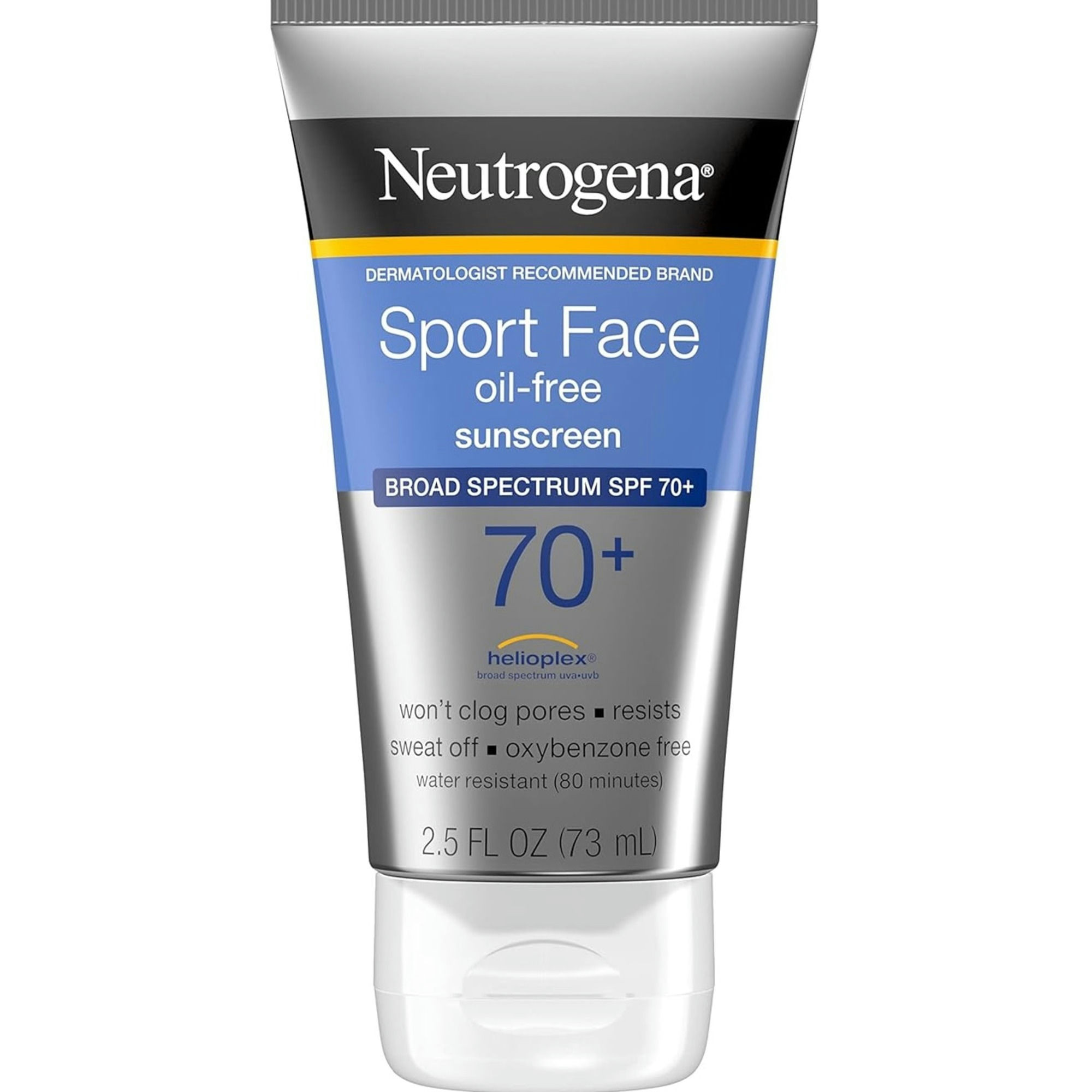 Neutrogena Sport Face Oil-Free Sunscreen Lotion, SPF 70
