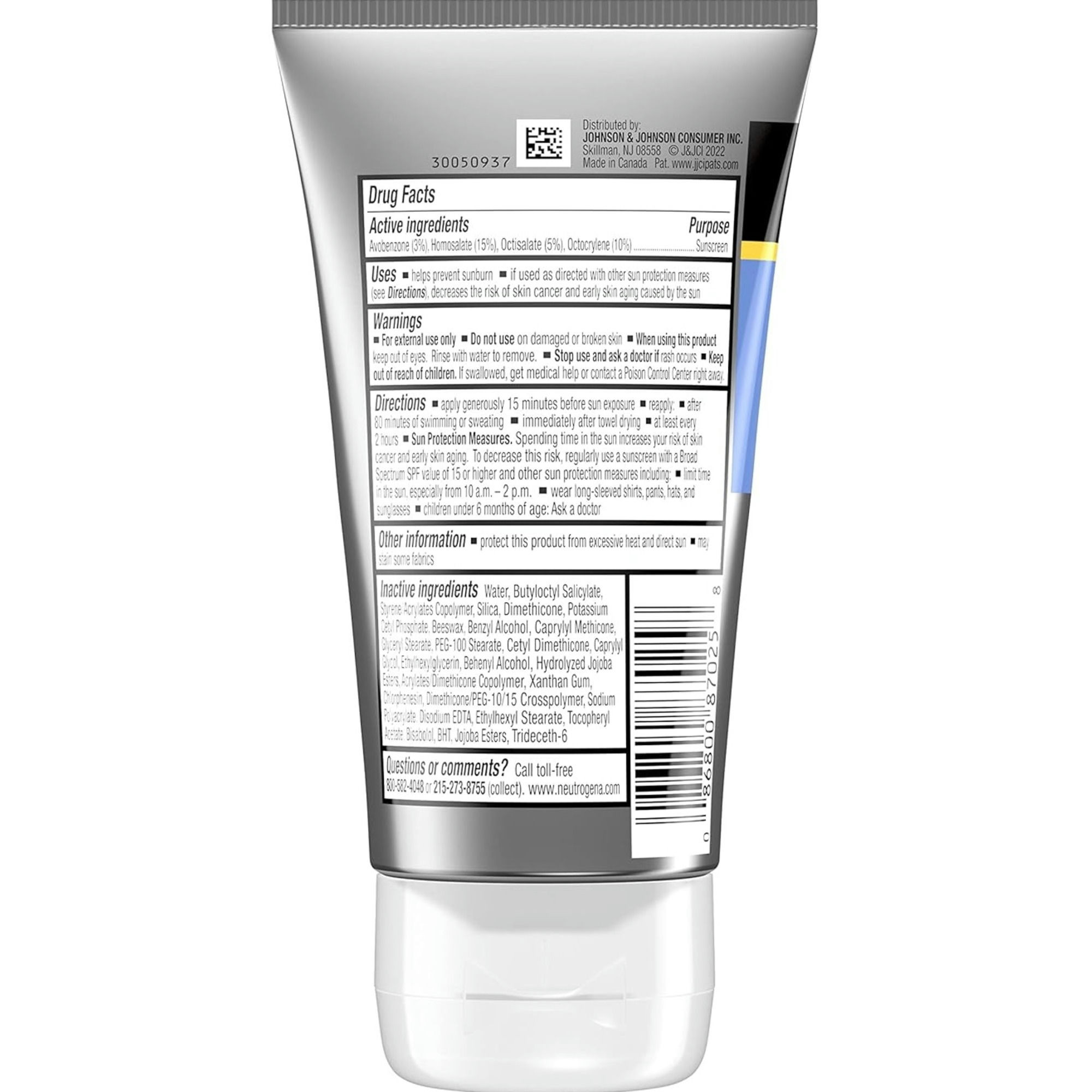 Neutrogena Sport Face Oil-Free Sunscreen Lotion, SPF 70