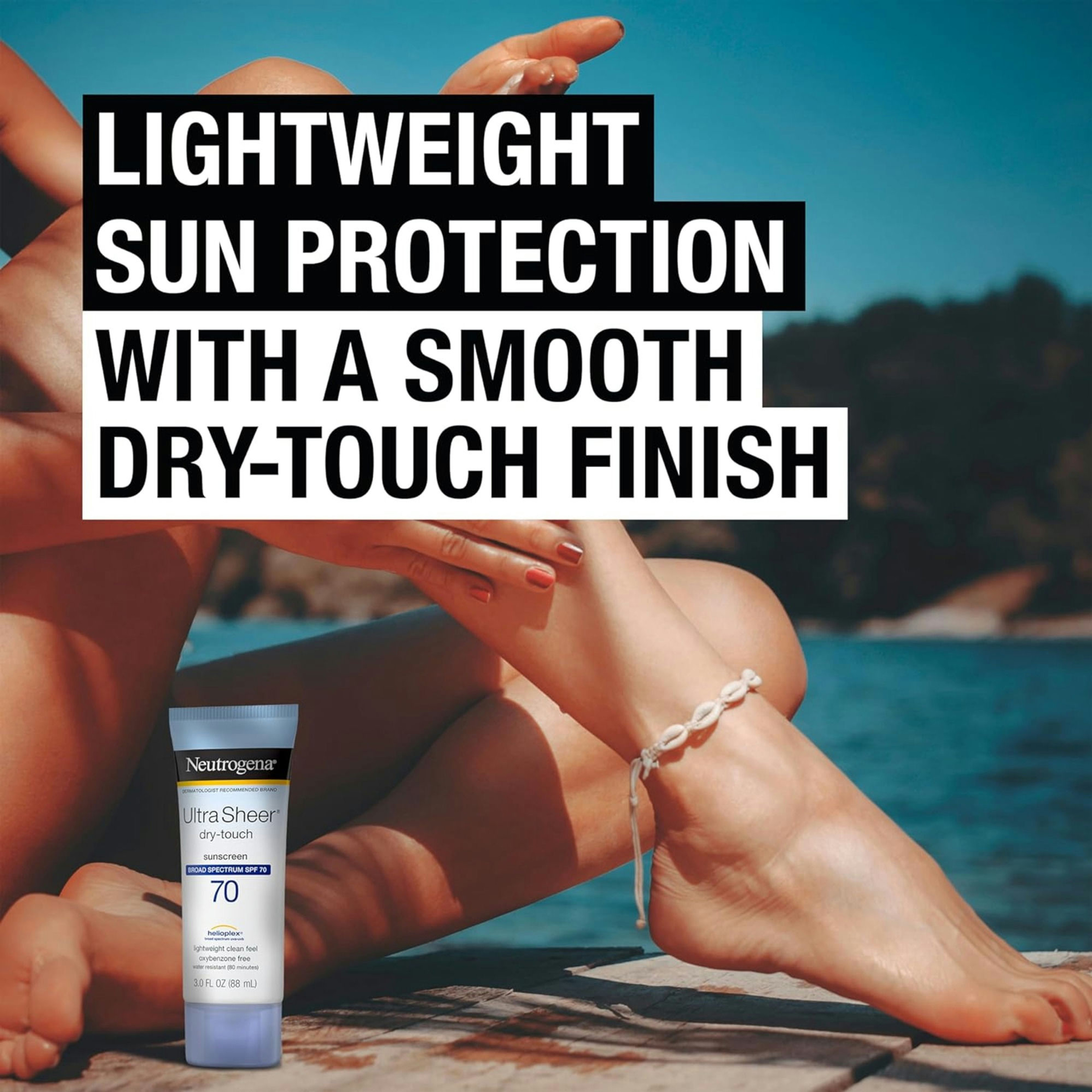 Neutrogena Ultra Sheer Dry-Touch Sunscreen Lotion, SPF 70