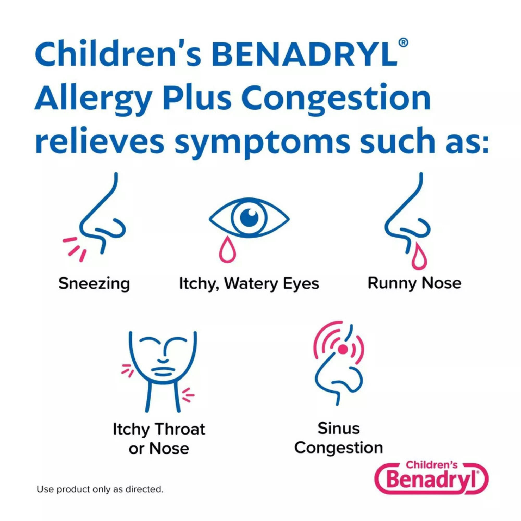 Benadryl Children's Allergy Plus Congestion Relief Liquid