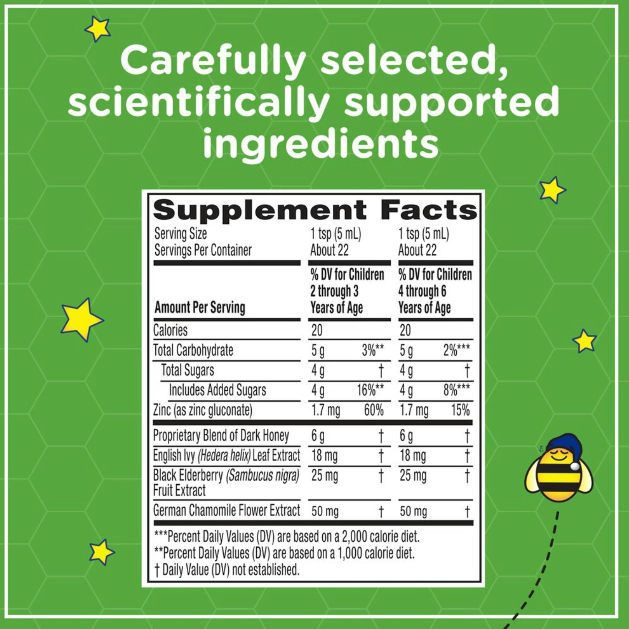 Zarbee's Children's Nighttime Cough Syrup + Mucus