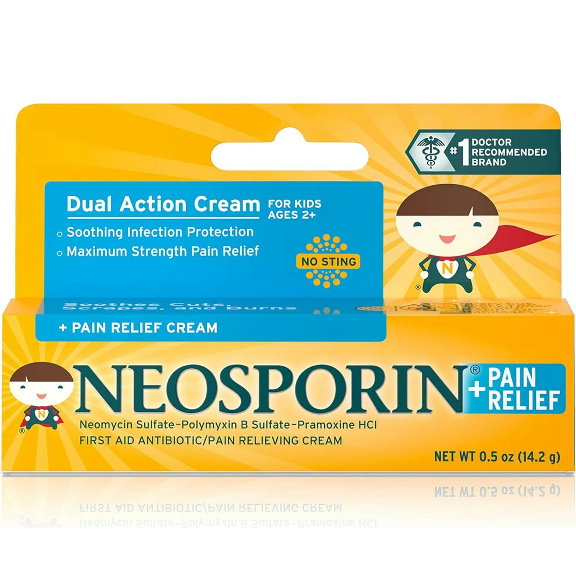 Neosporin + Pain Relief Cream for Kids