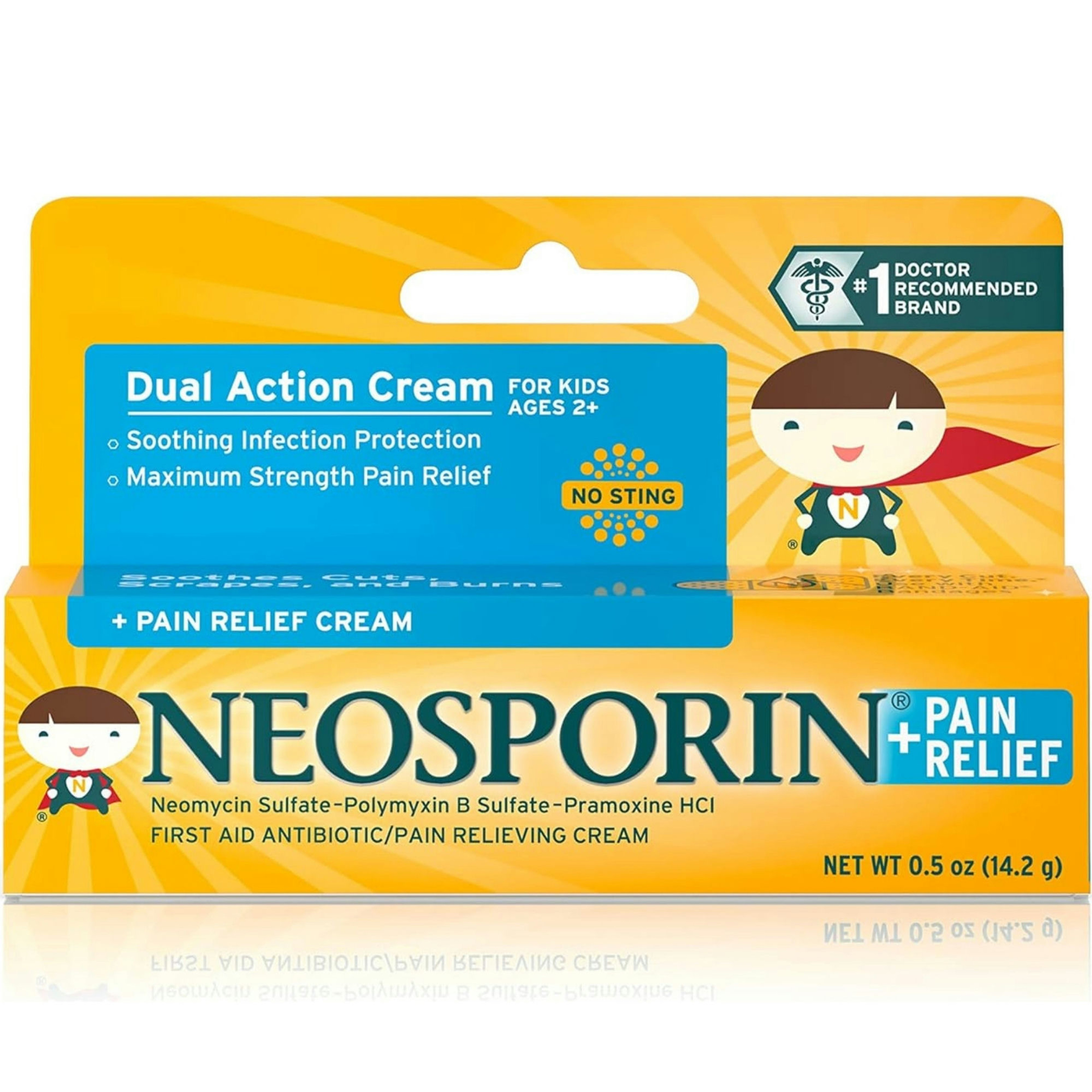 Neosporin + Pain Relief Cream for Kids