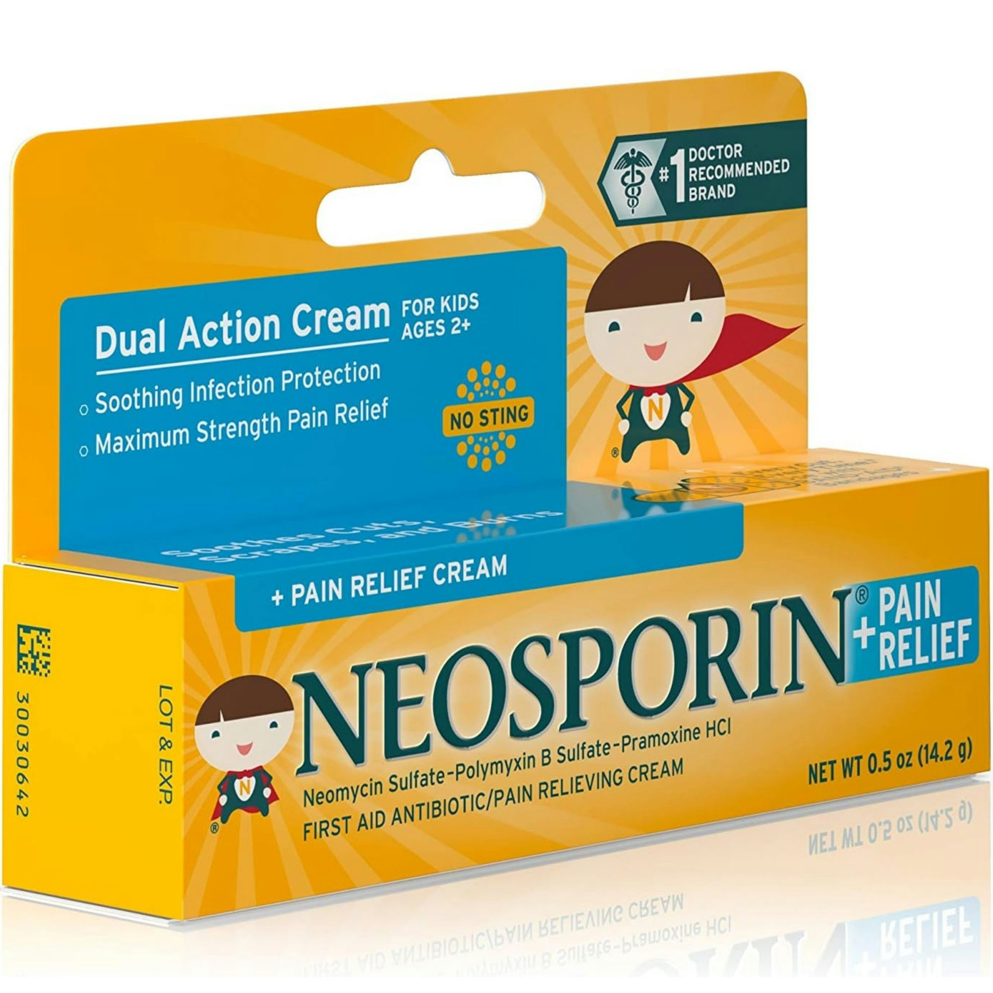 Neosporin + Pain Relief Cream for Kids