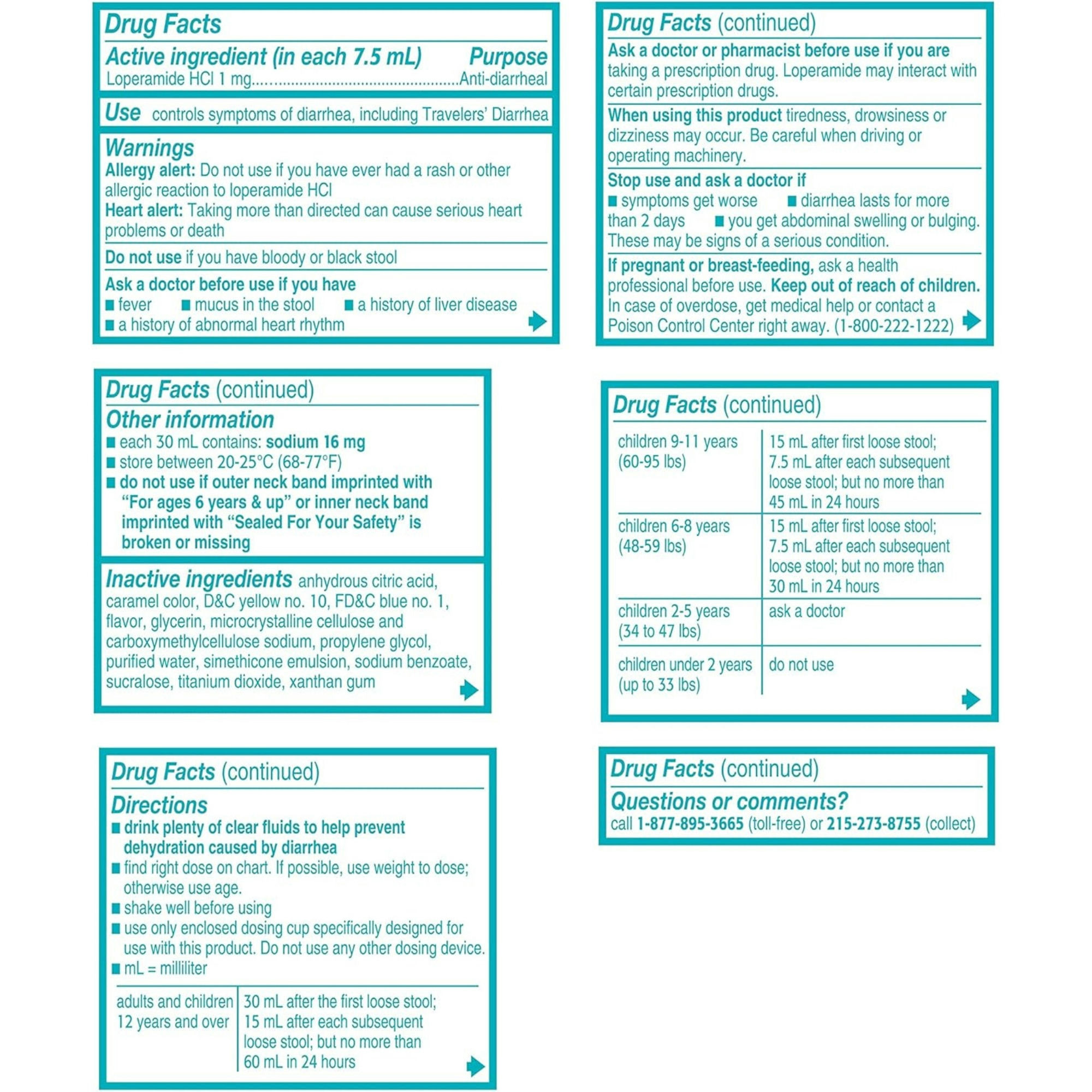 Imodium A-D Children's Anti-Diarrheal Medicine
