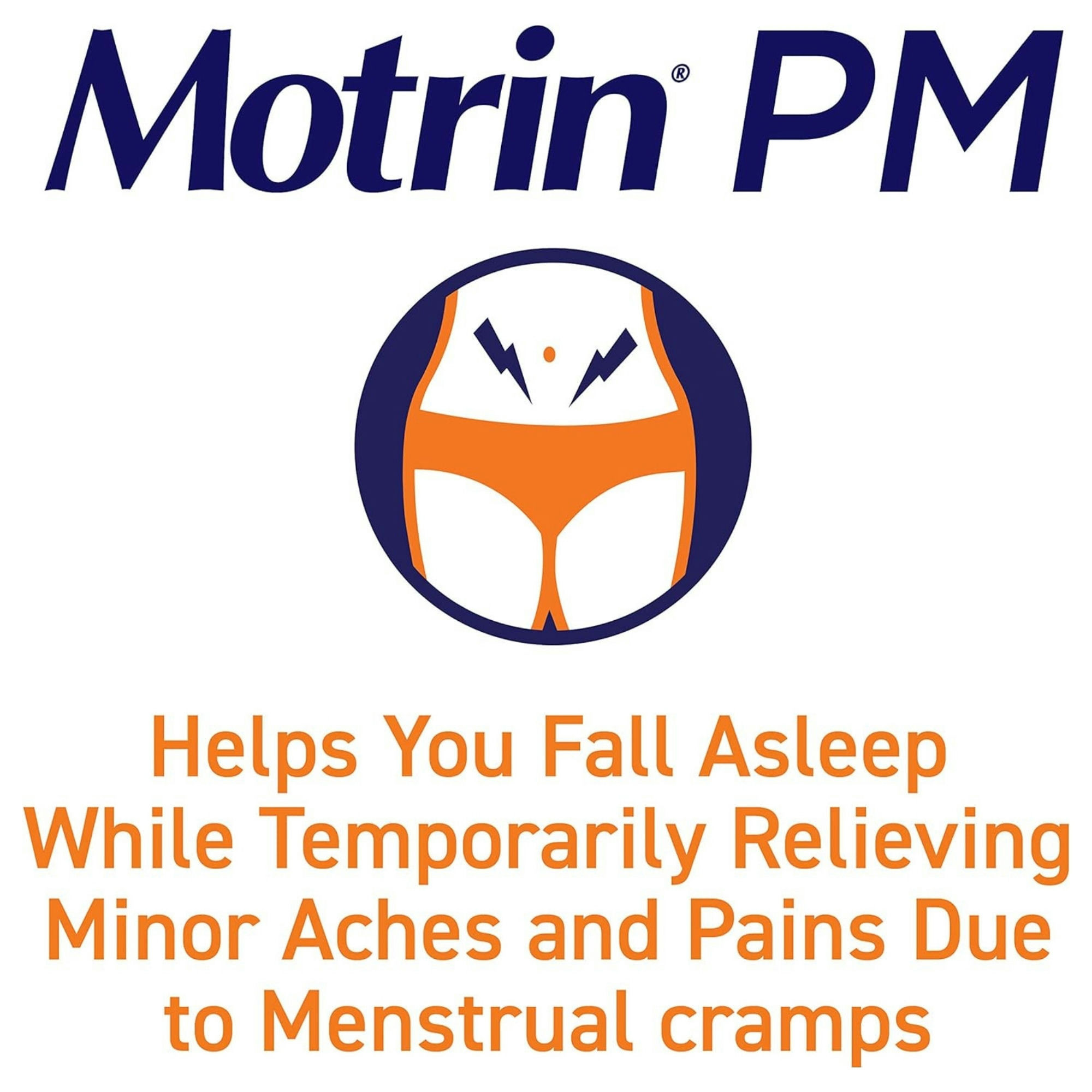 Motrin PM Caplets Nighttime Relief for Minor Pains