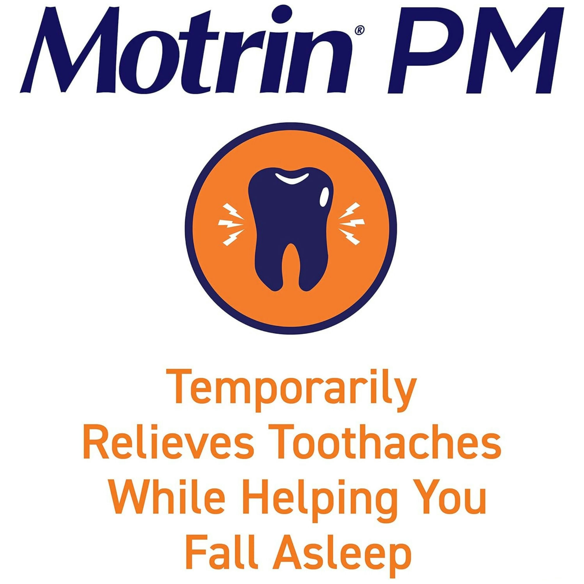 Motrin PM Caplets Nighttime Relief for Minor Pains