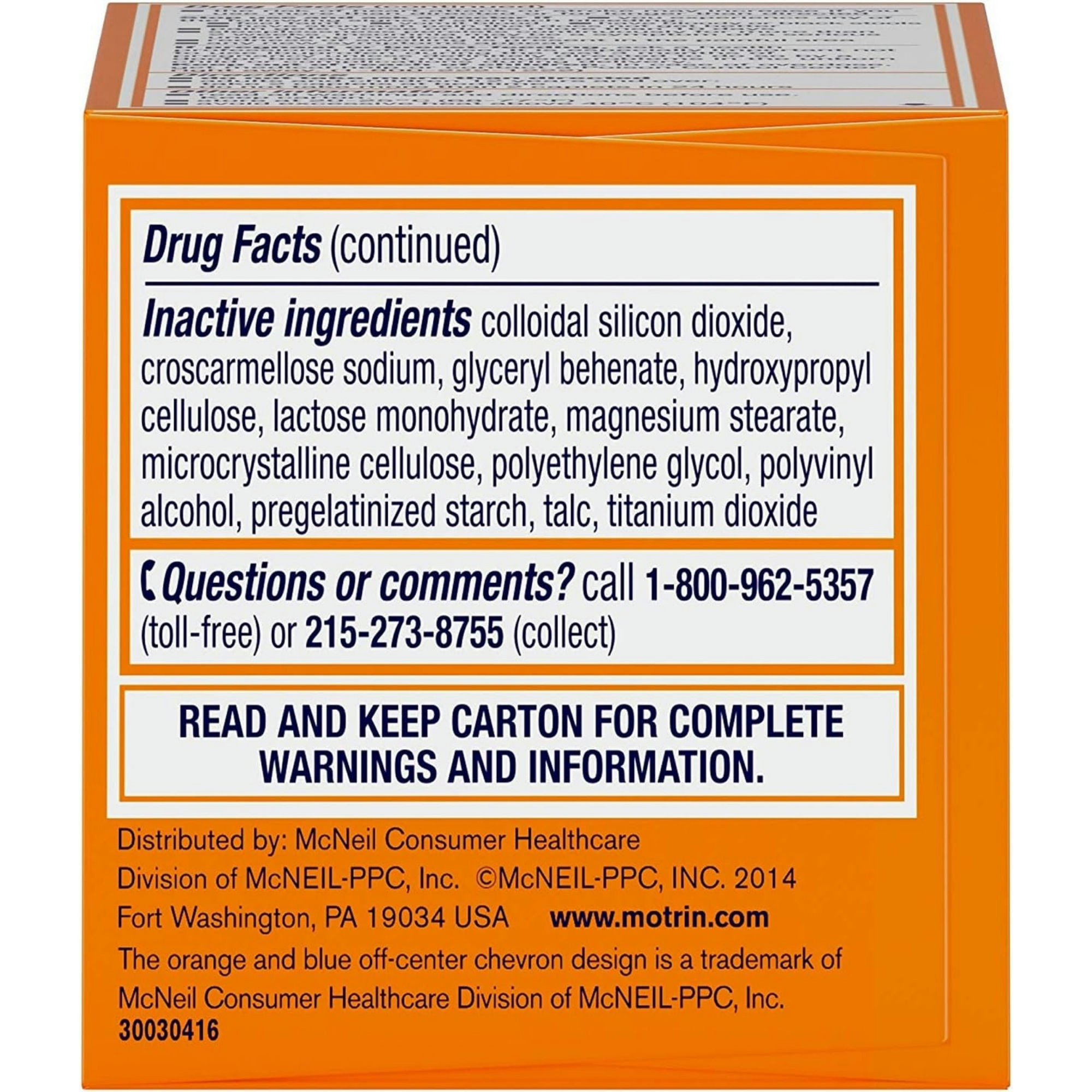 Motrin PM Caplets Nighttime Relief for Minor Pains