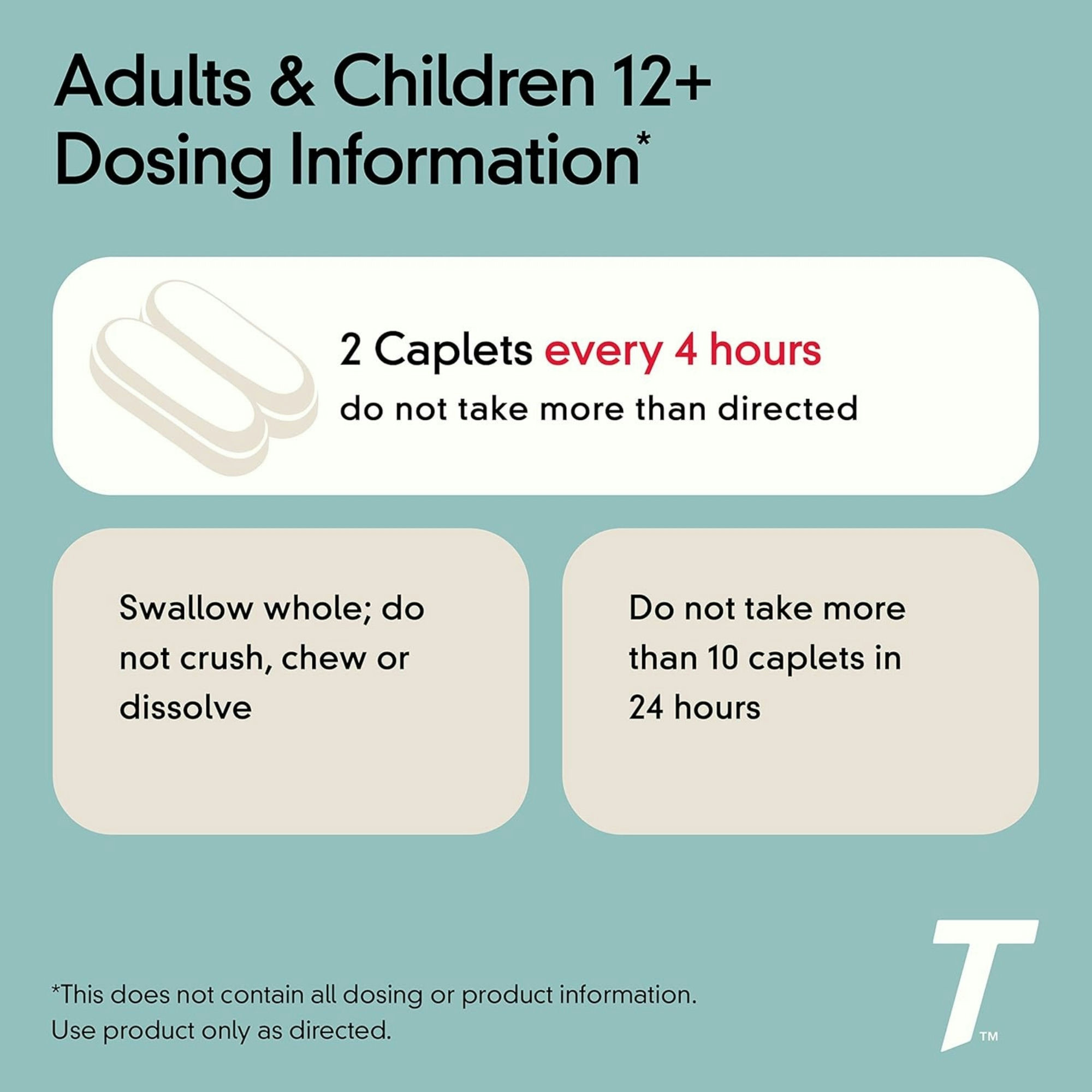Tylenol Cold + Flu Severe Caplets For Multi-Symptom Relief