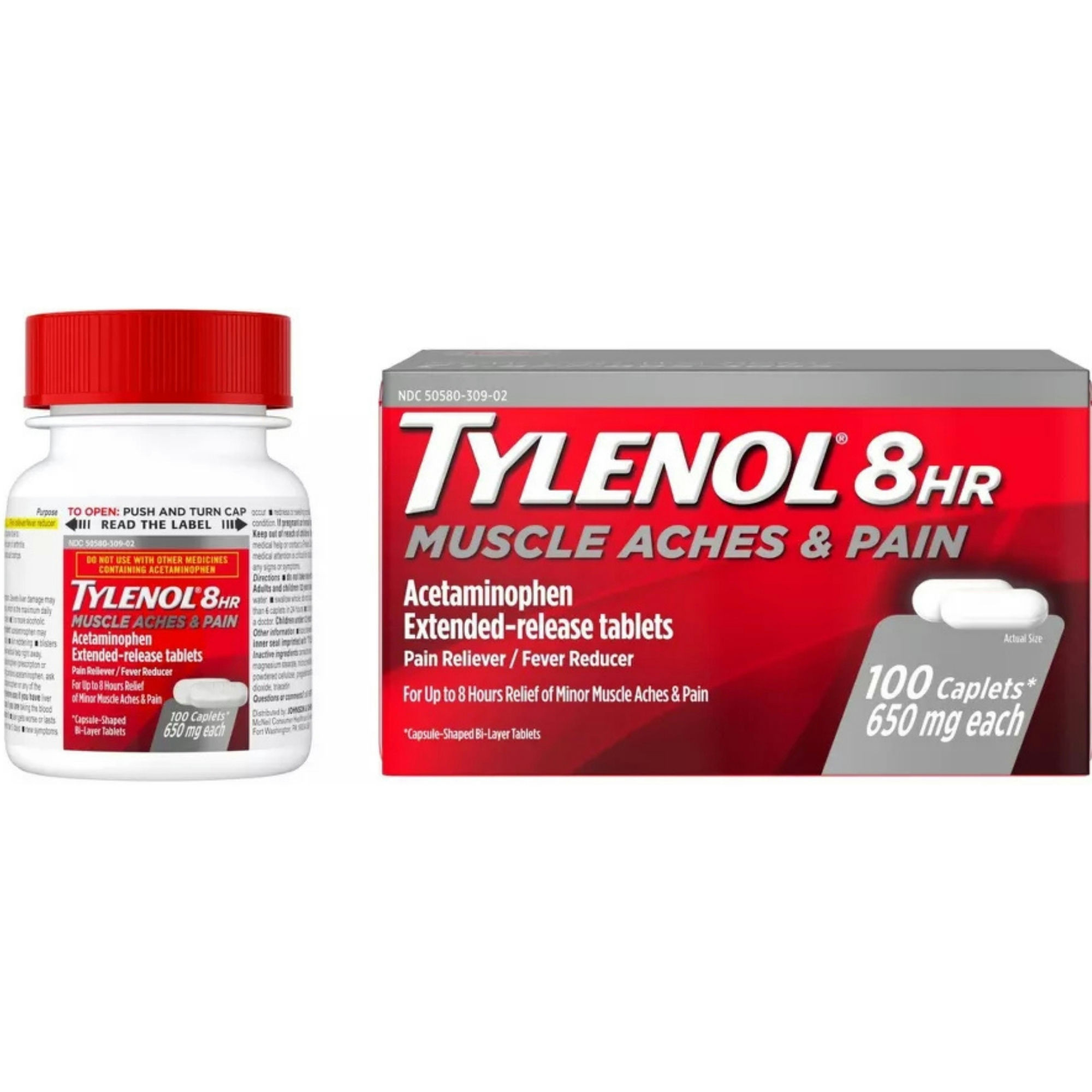 Tylenol 8 Hour Muscle Aches & Pain Caplets