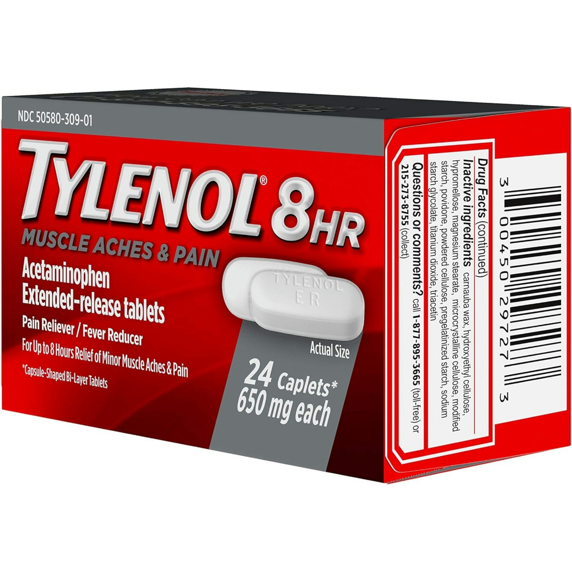 Tylenol 8 Hour Muscle Aches & Pain Caplets