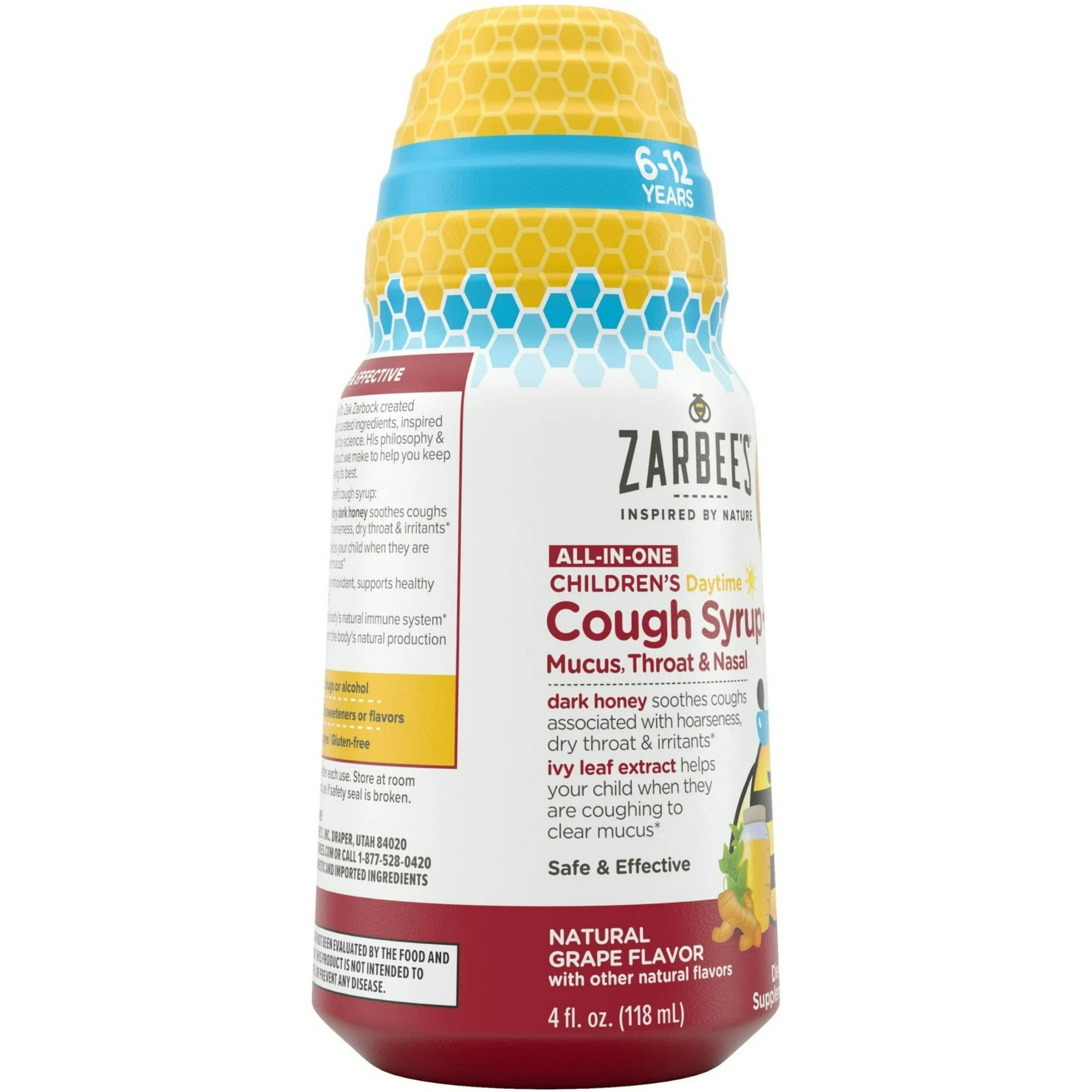 Zarbee's Children's All-in-One Daytime Cough Syrup