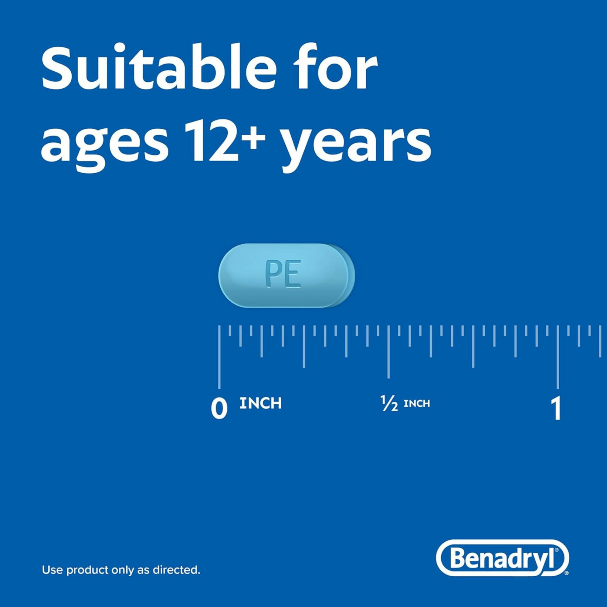 Benadryl Allergy Plus Congestion for Sinus Pressure & Nasal Congestion Relief