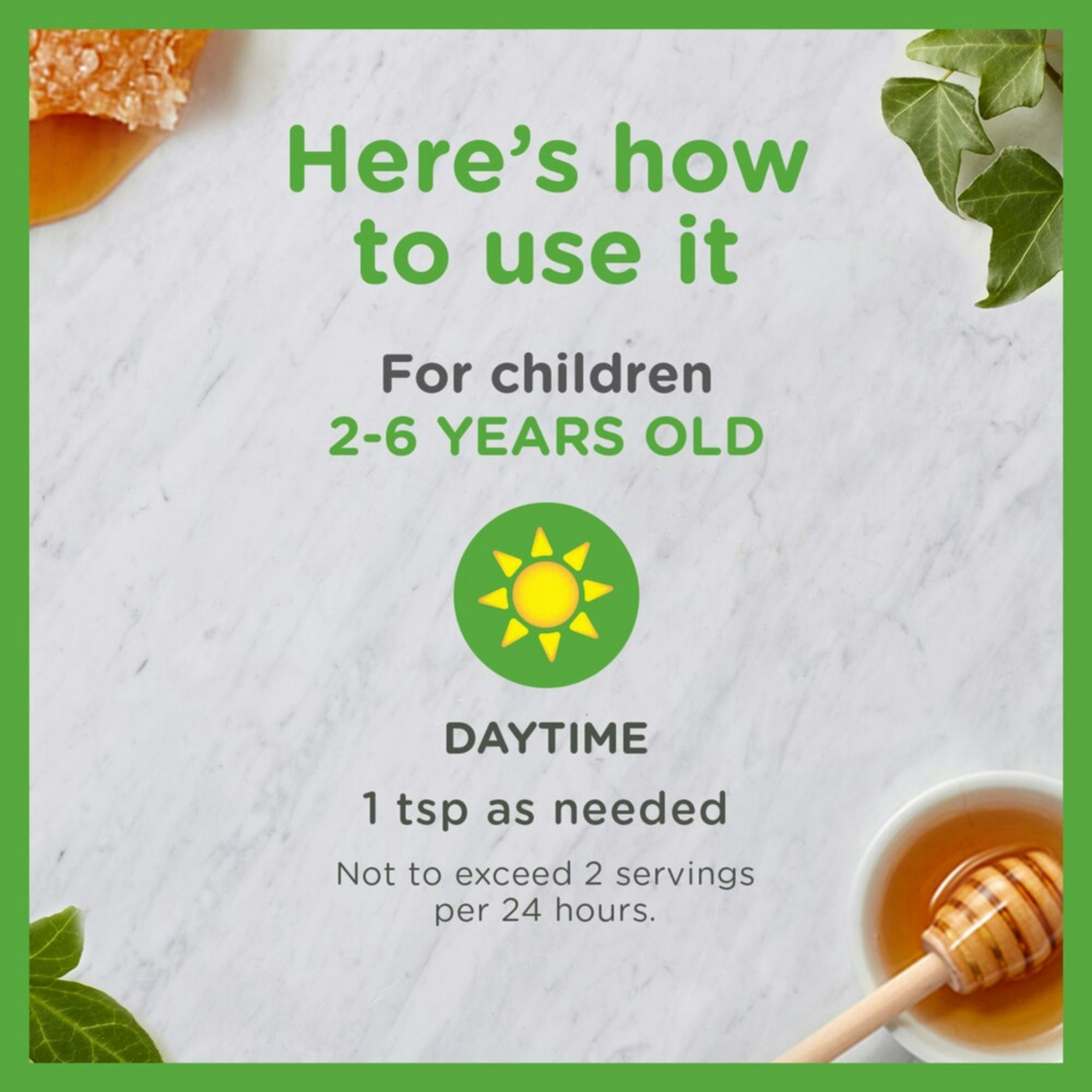 Zarbee's Children's Daytime Cough Syrup + Mucus