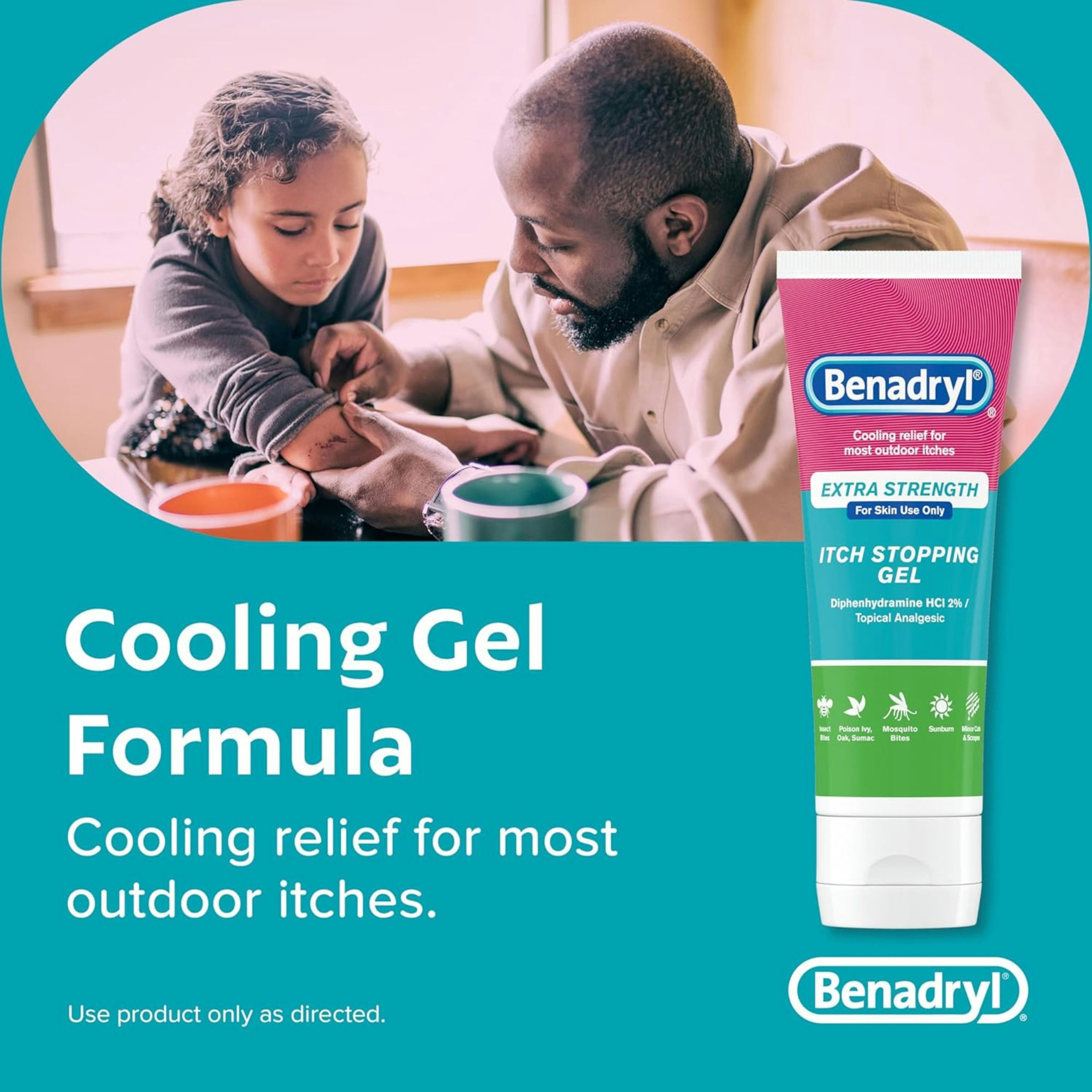 Benadryl Itch Stopping Extra Strength Analgesic Gel