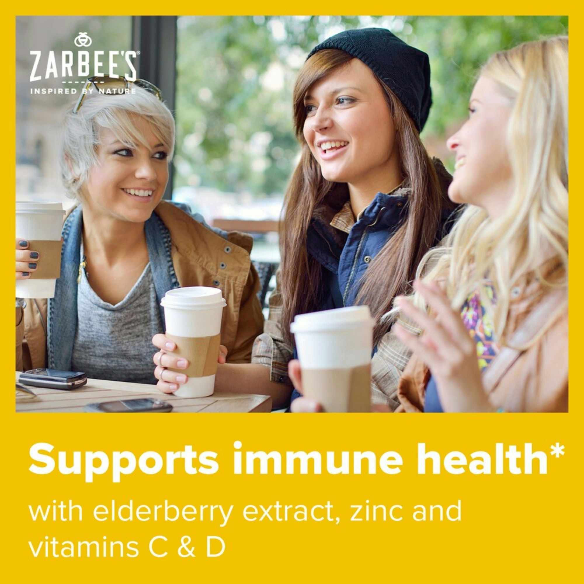 Zarbee's Adult Cough Syrup + Immune