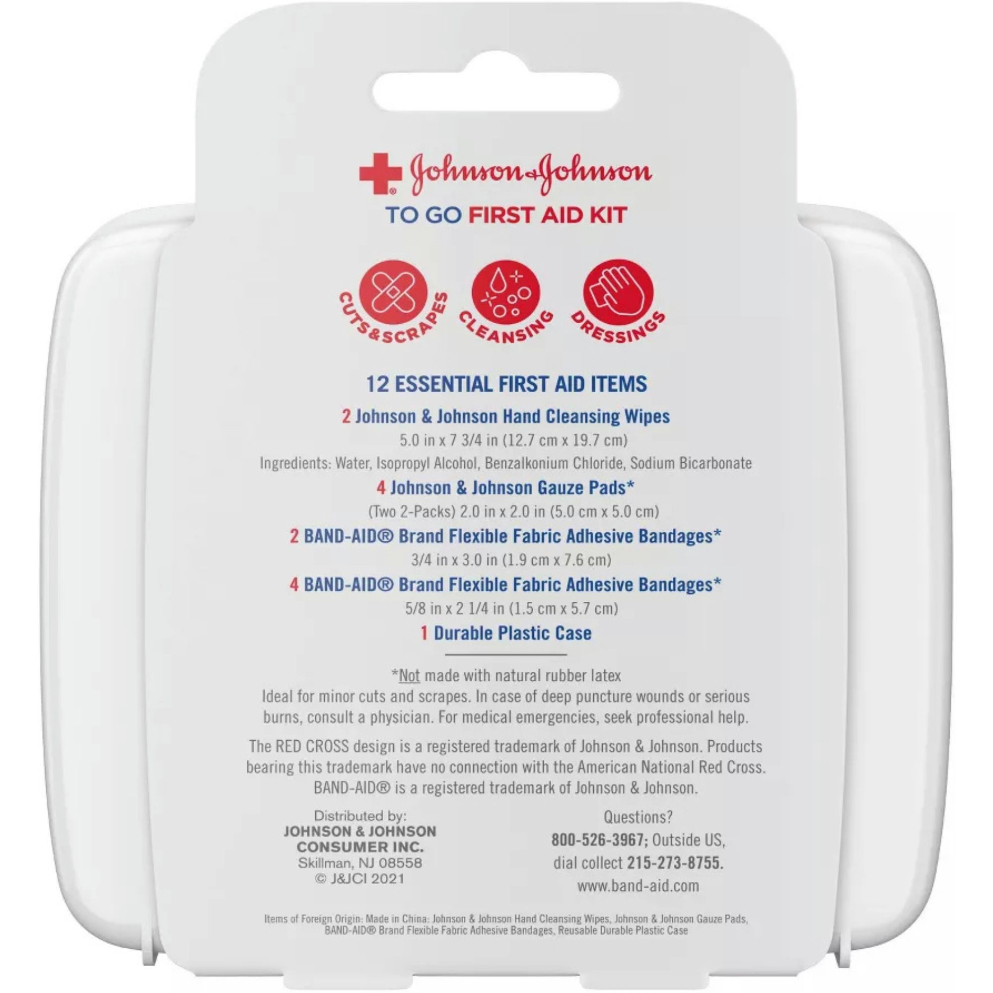 Johnson & Johnson First Aid Kits
