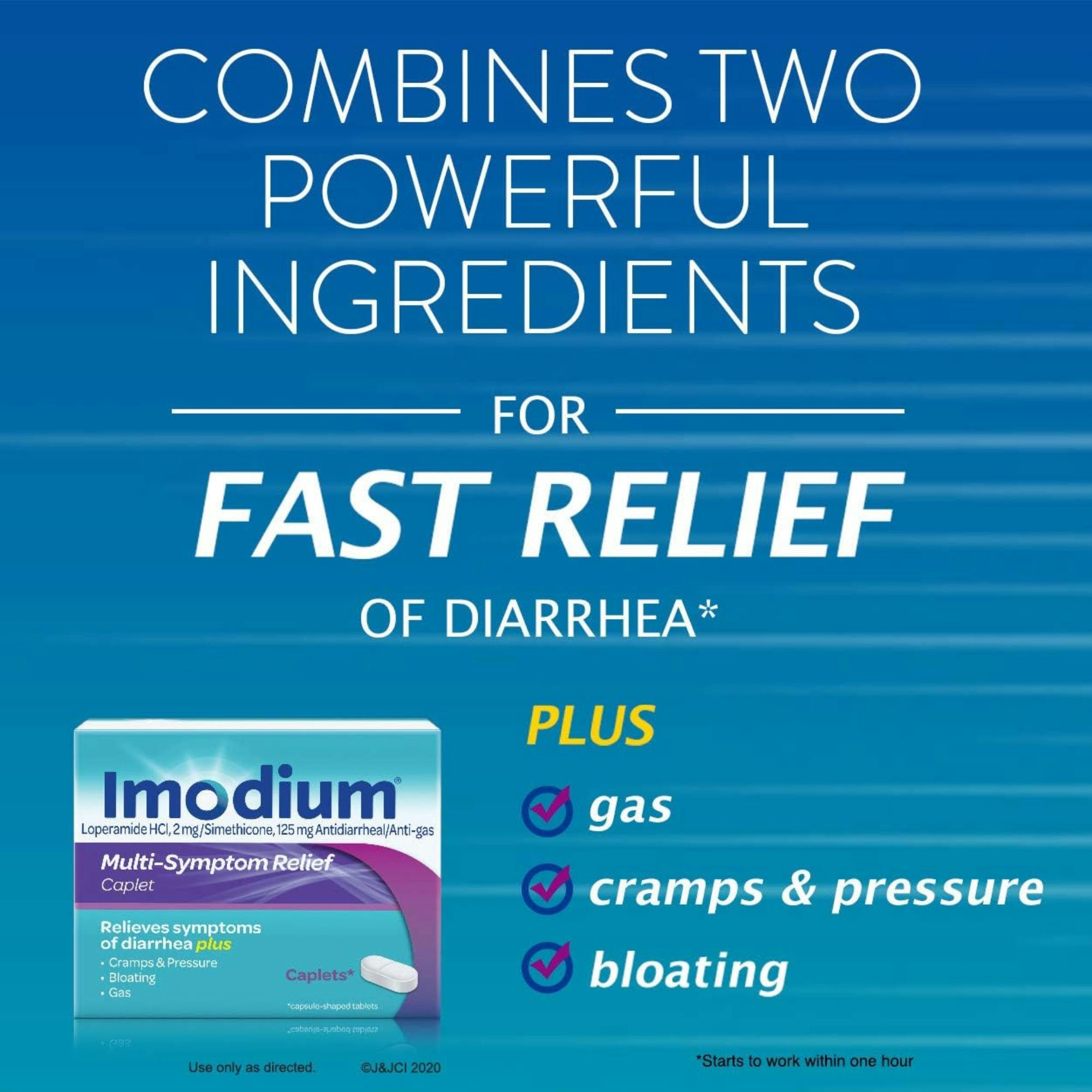 Imodium A-D Multi-Symptom Relief Caplets