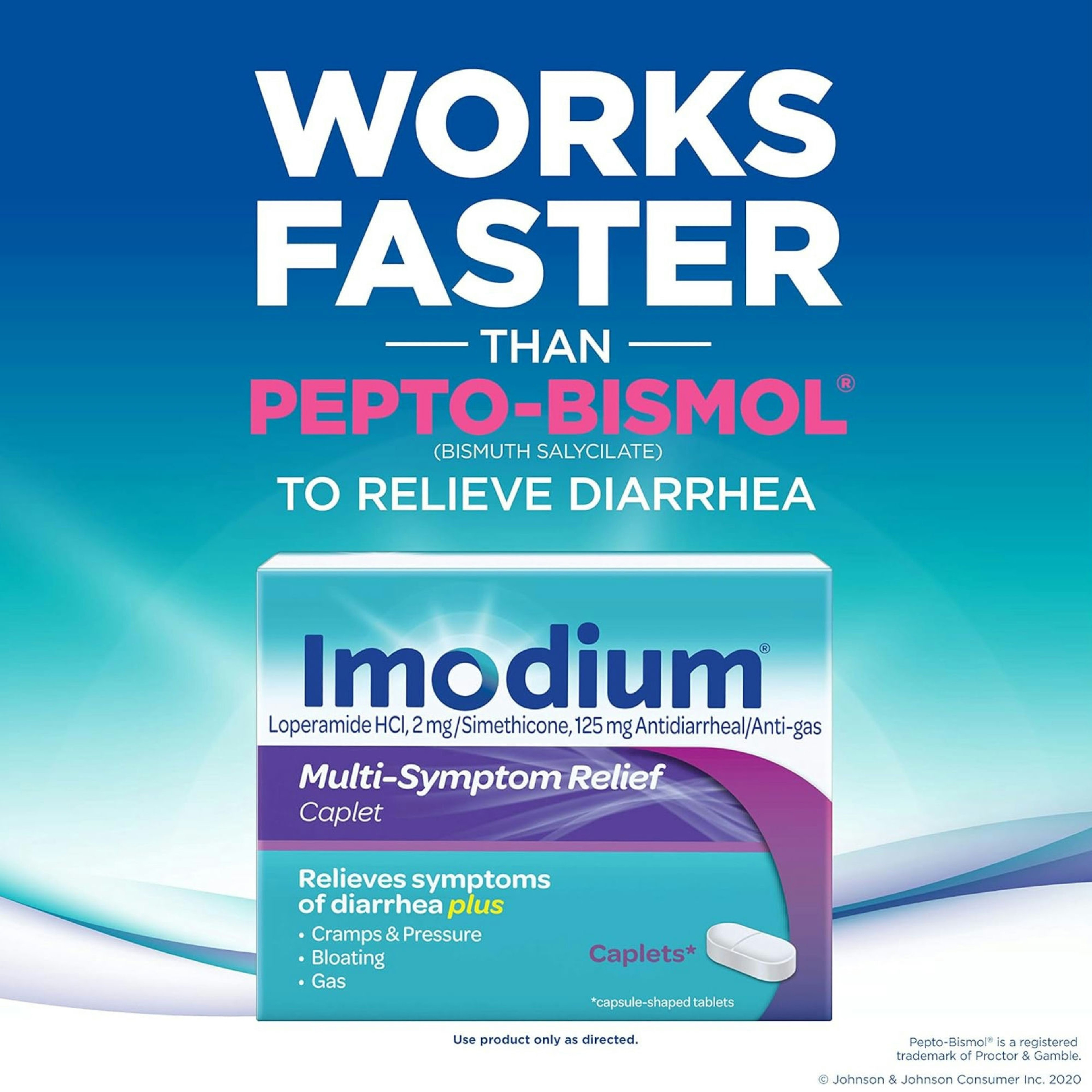 Imodium A-D Multi-Symptom Relief Caplets