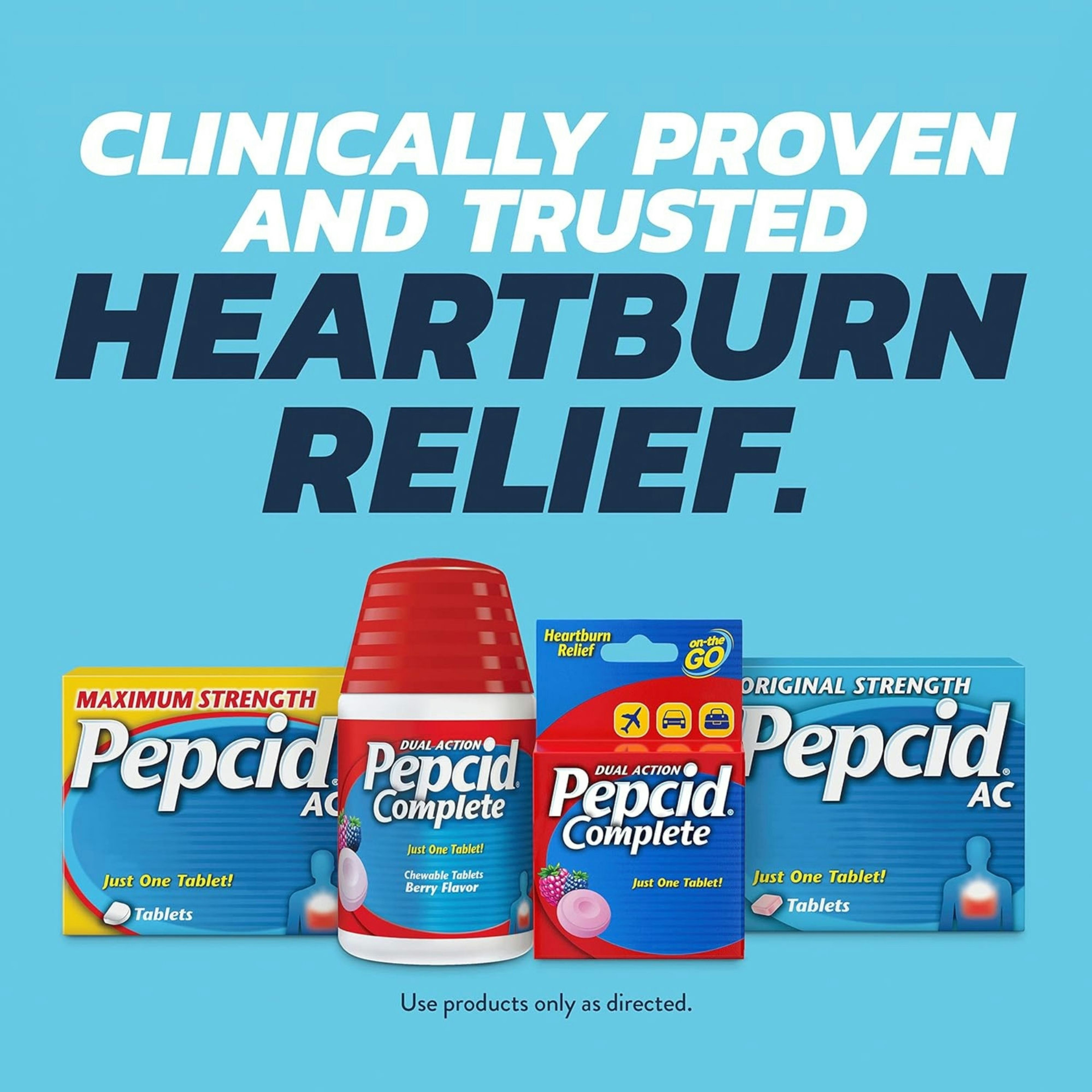 Pepcid AC Original Strength Acid Reducer Tablets