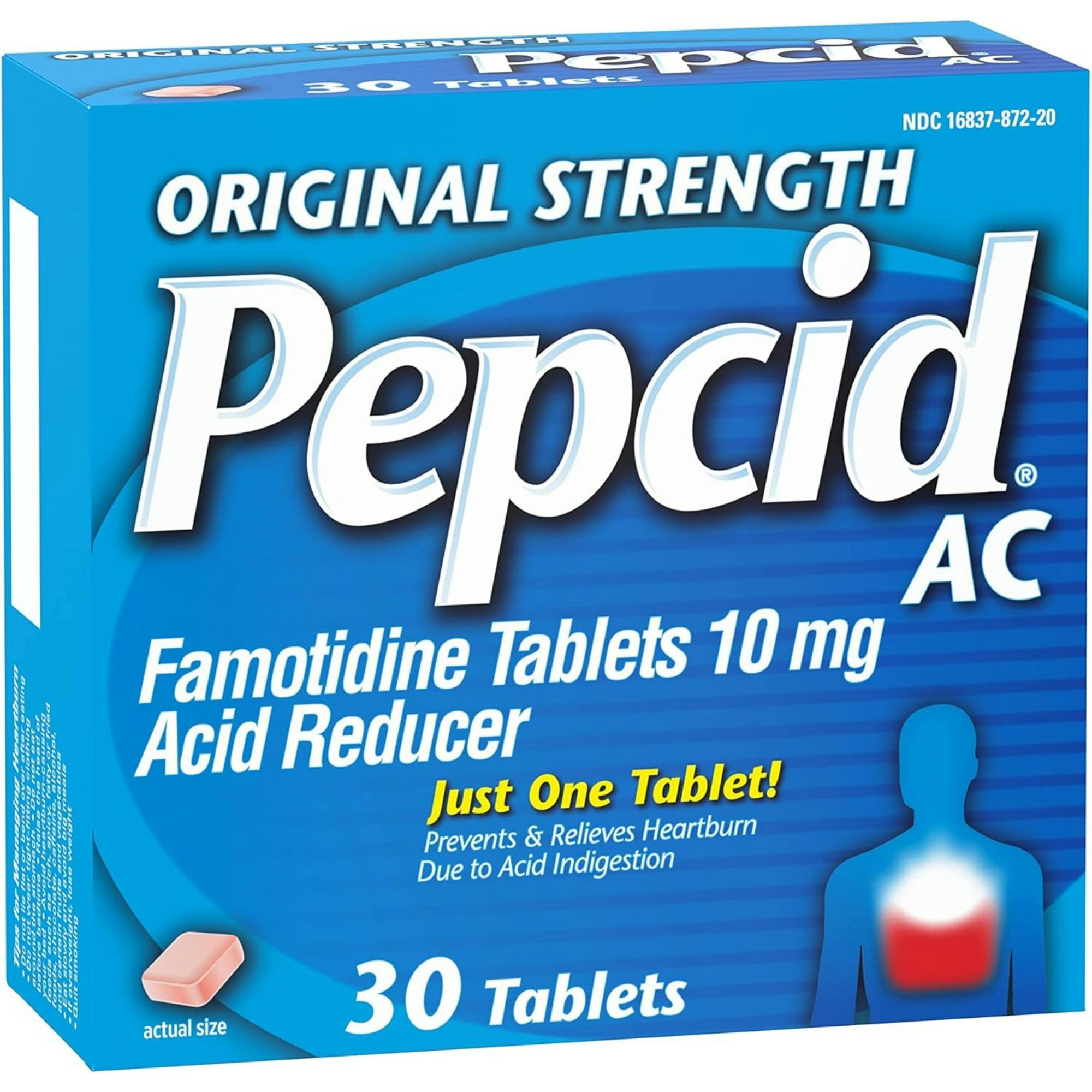 Pepcid AC Original Strength Acid Reducer Tablets