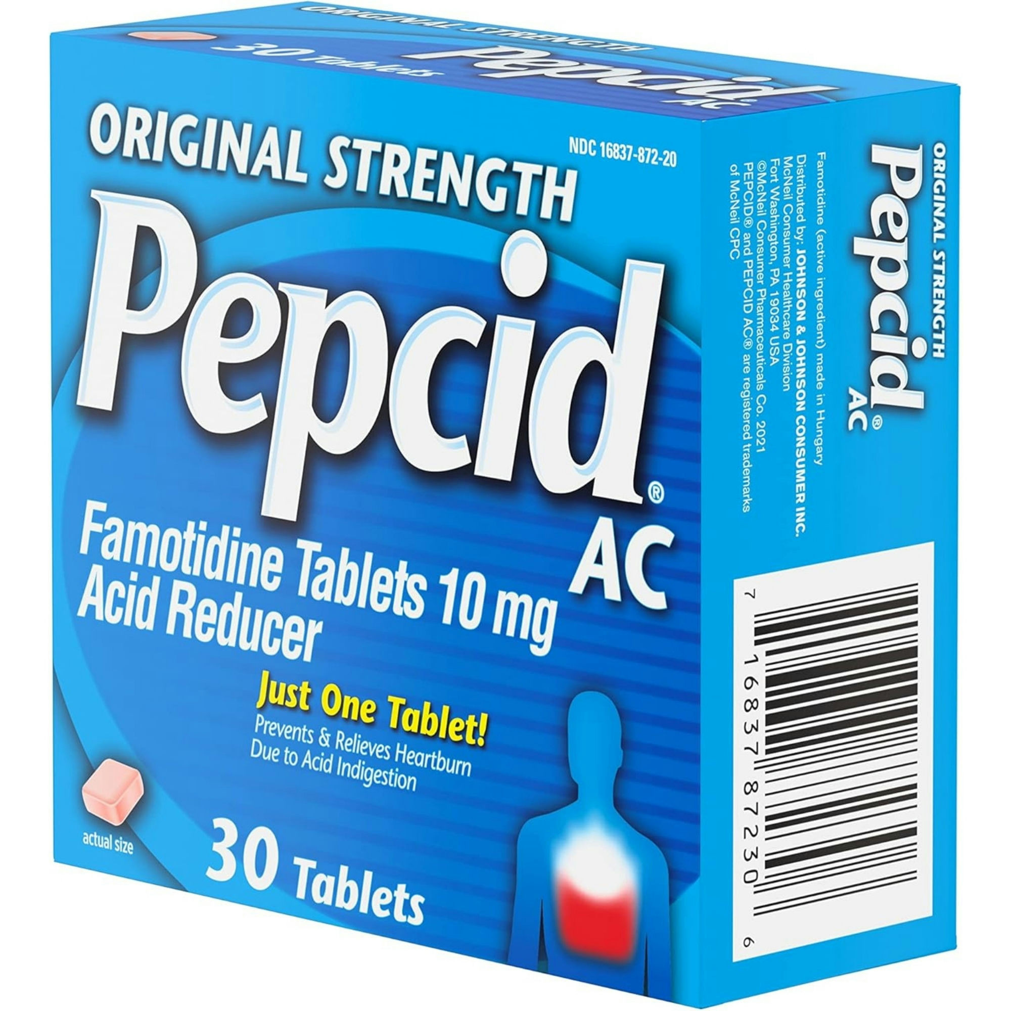 Pepcid AC Original Strength Acid Reducer Tablets