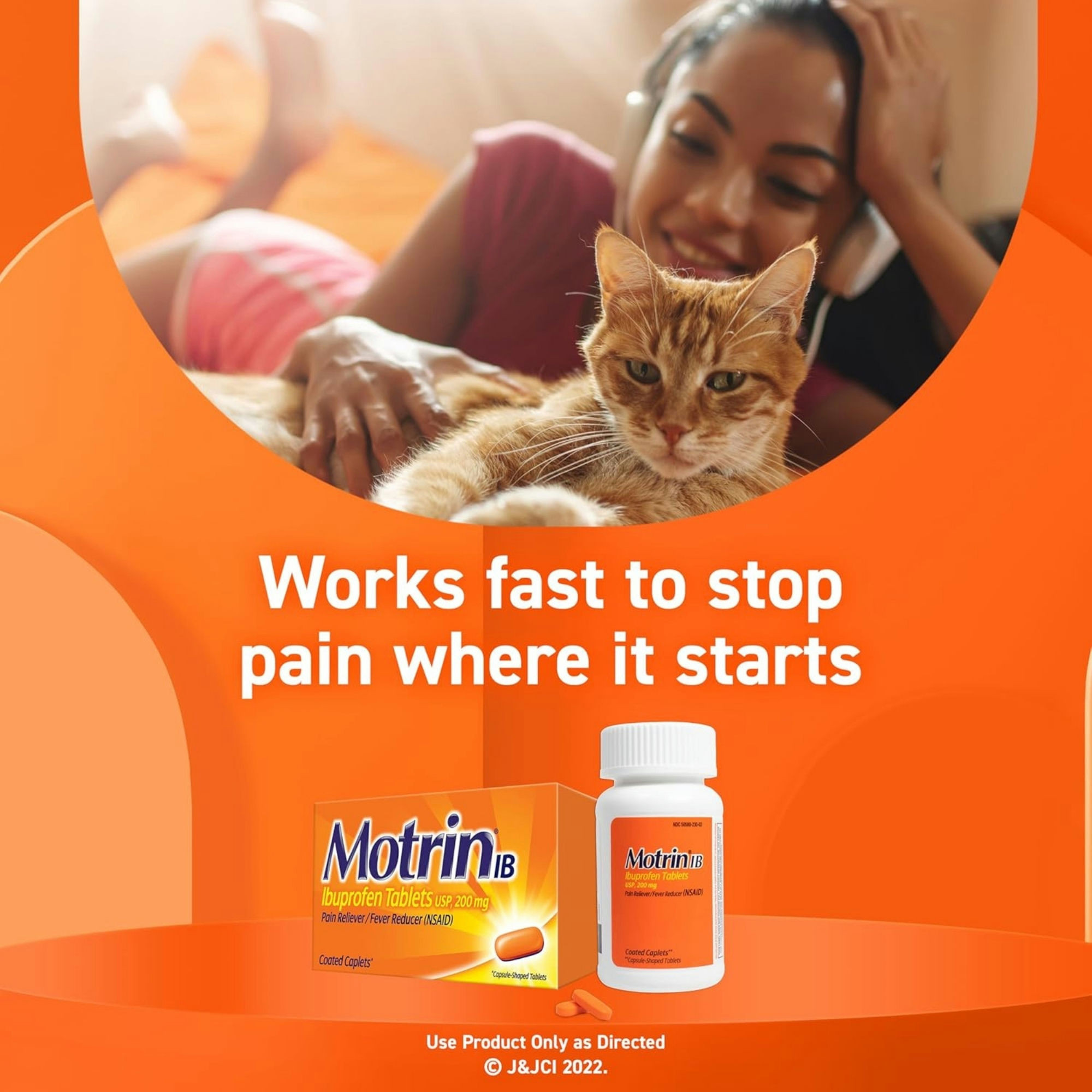 Motrin Pain Relief Convenient Take-Along Packs