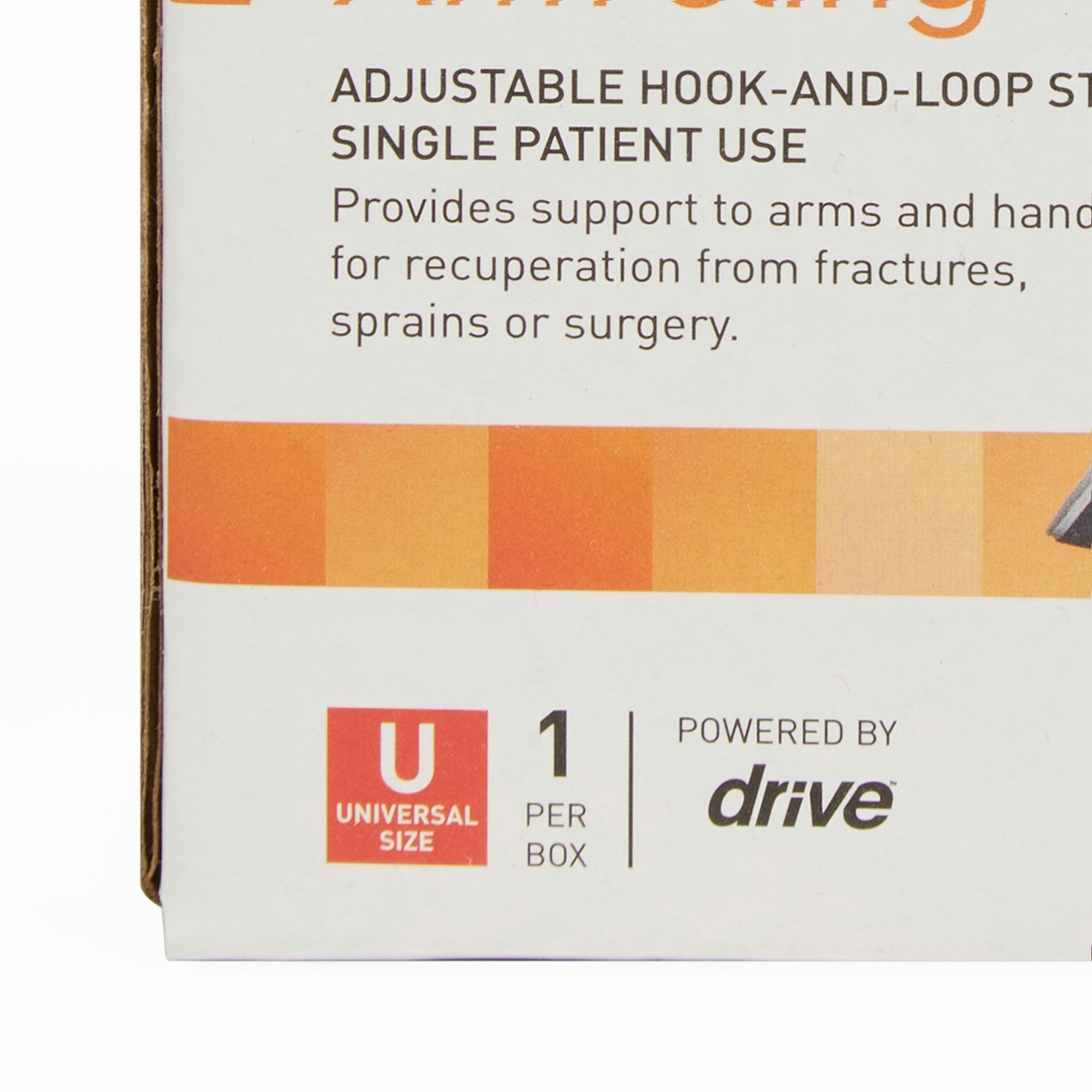 McKesson Arm Sling with Adjustable Hook-and-Loop Strap