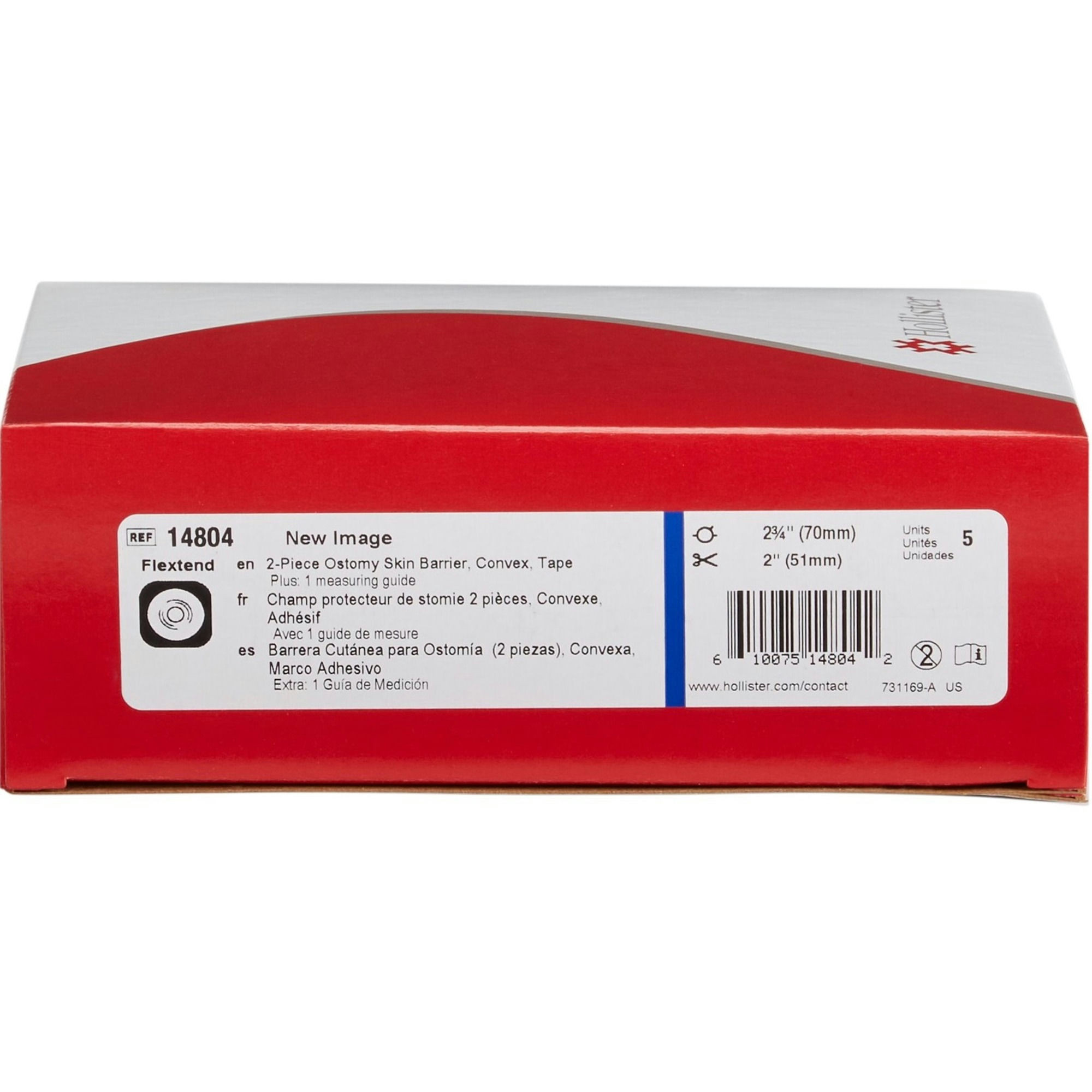 Hollister New Image Convex Flextend Skin Barrier